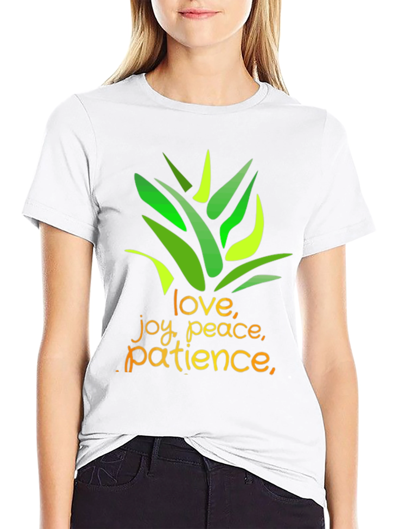 Love Joy Peace Patience Graphic Tee