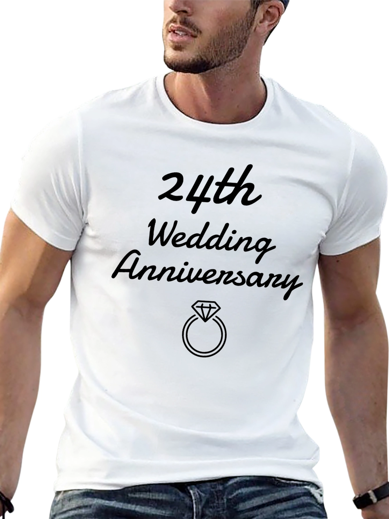 24th Wedding Anniversary T-Shirt