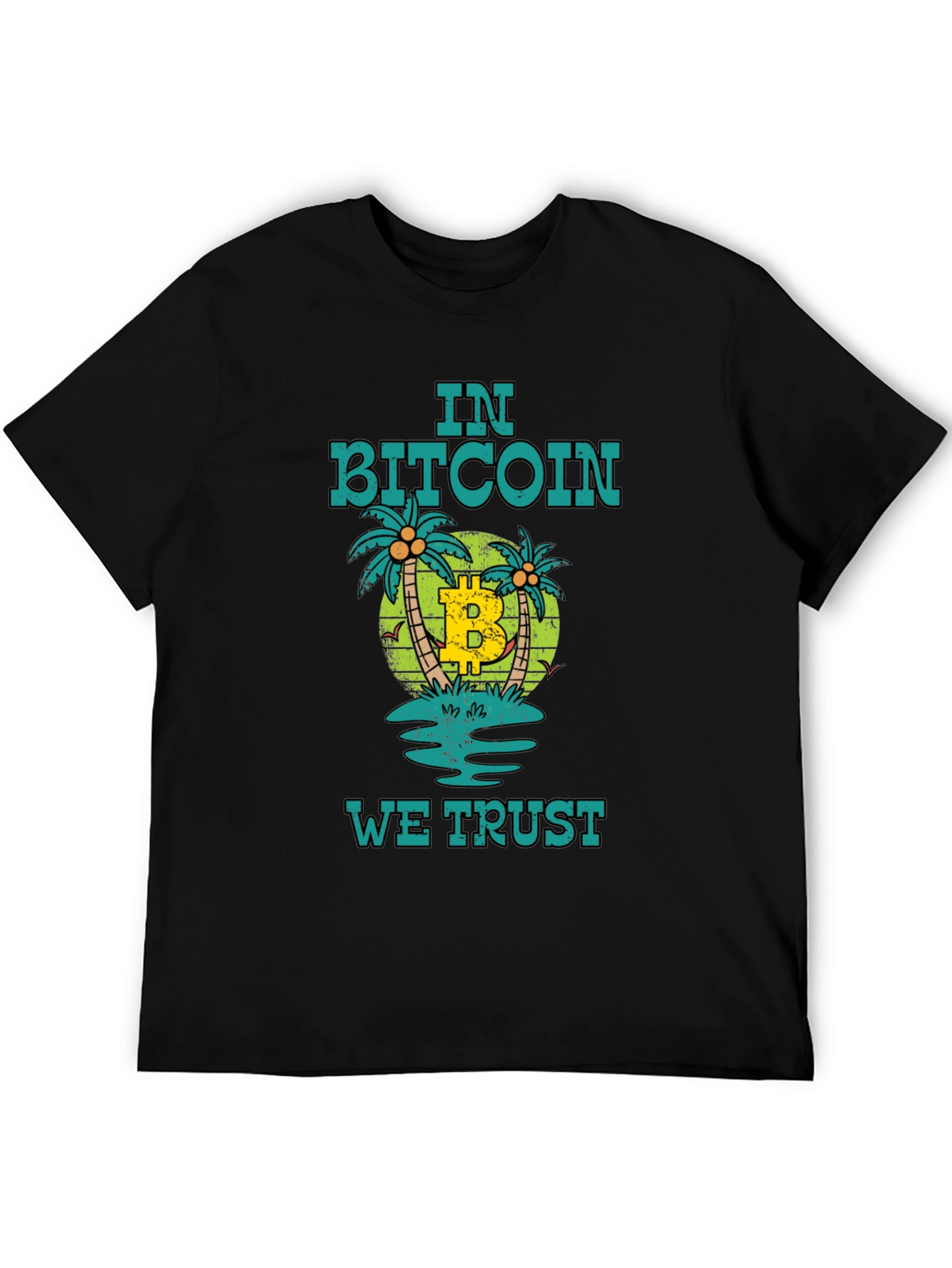 In Bitcoin We Trust T-Shirt - Cryptocurrency Tee
