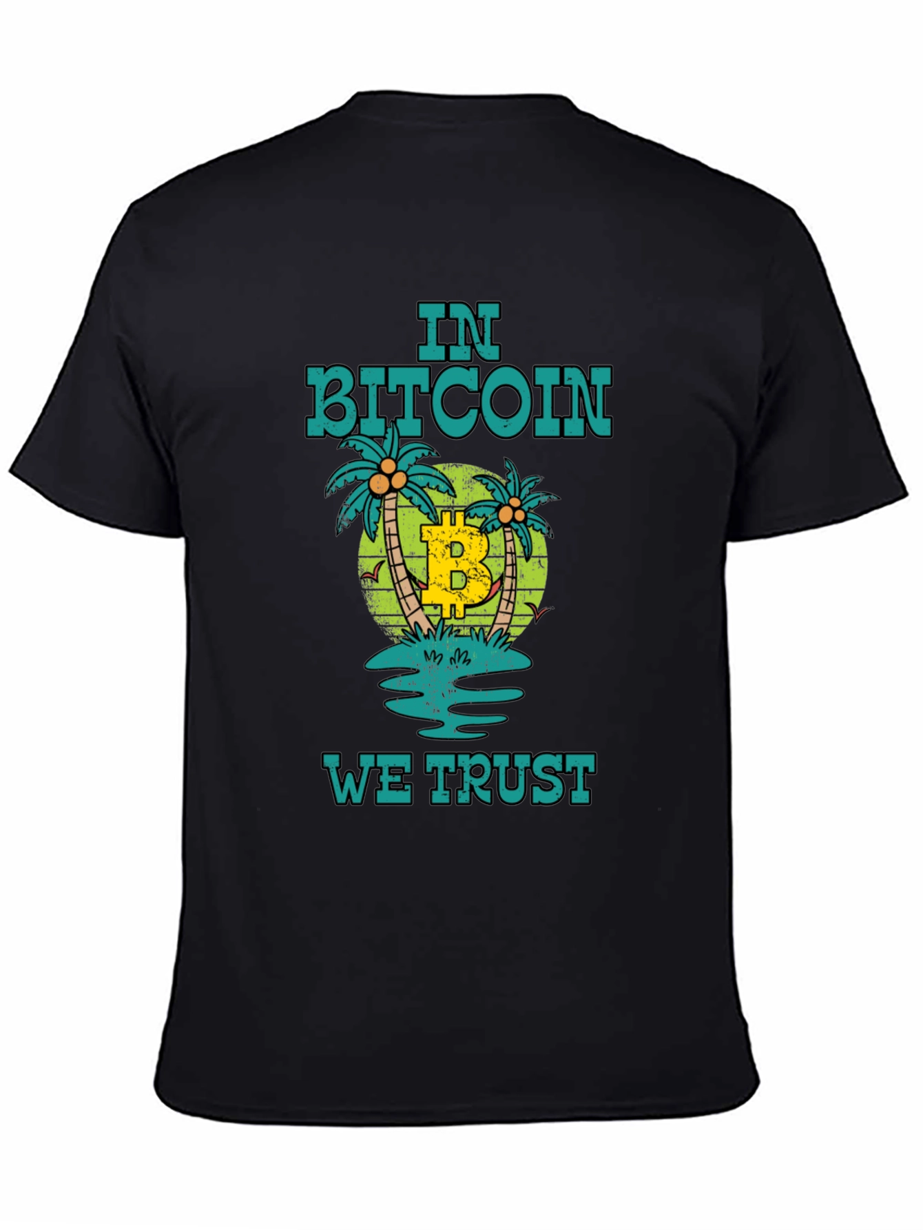 In Bitcoin We Trust T-Shirt - Cryptocurrency Tee