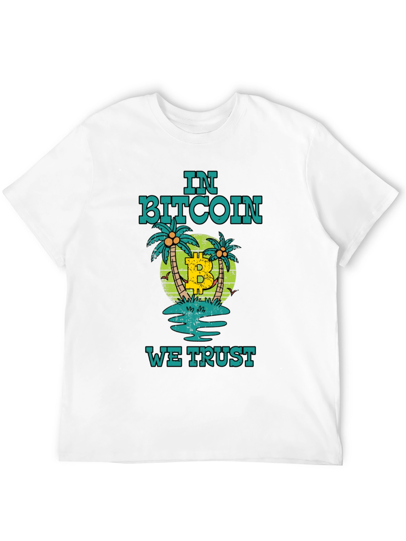 In Bitcoin We Trust T-Shirt - Cryptocurrency Tee