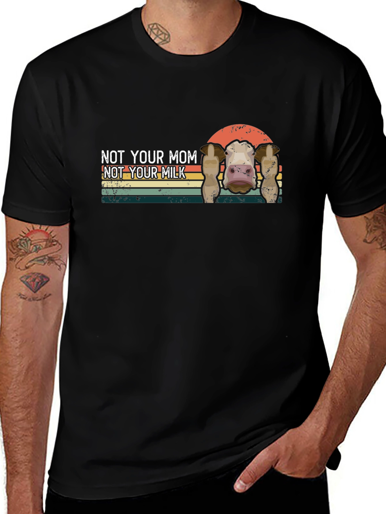 Not Your Mom Not Your Milk T-Shirt