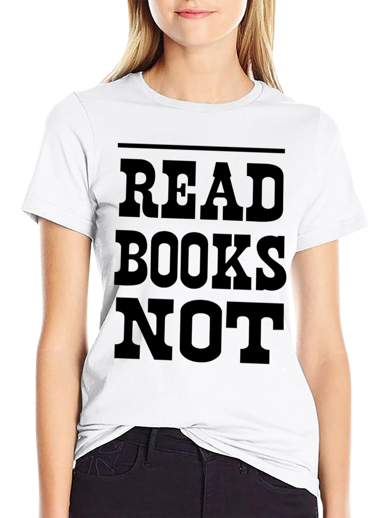 Read Books Not T-Shirt - Literary Apparel