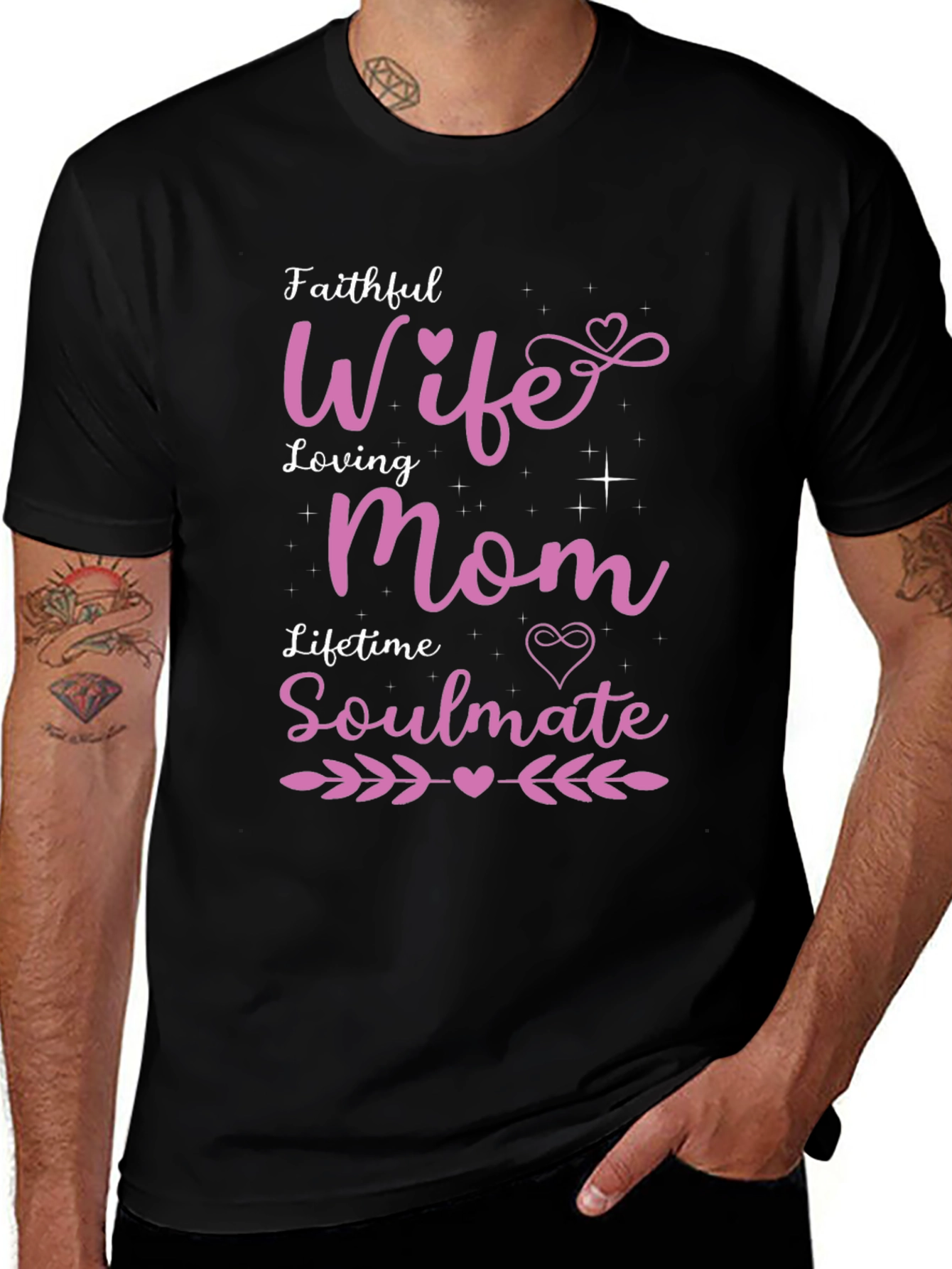 Faithful Wife Loving Mom Soulmate T-Shirt