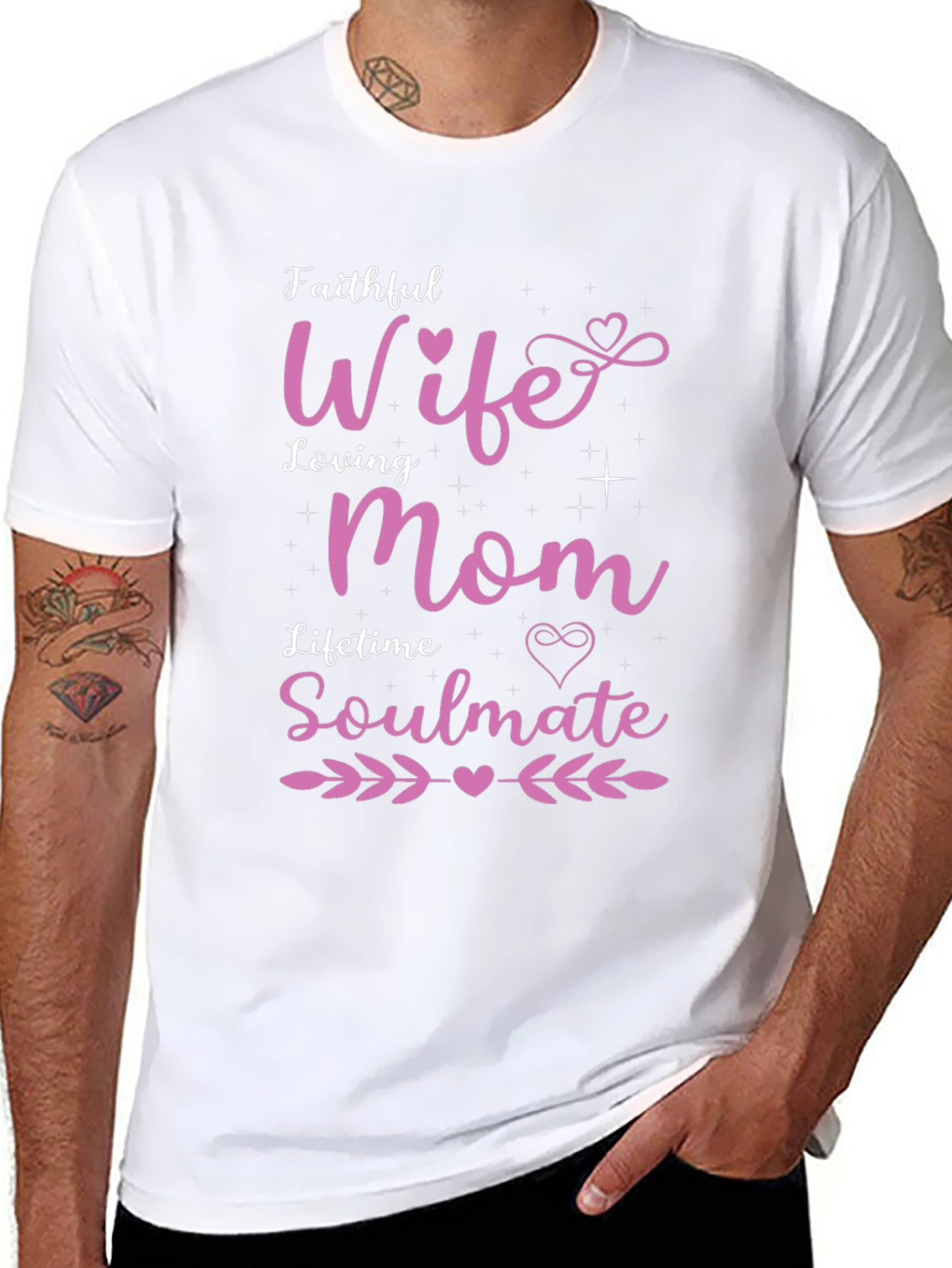 Faithful Wife Loving Mom Soulmate T-Shirt