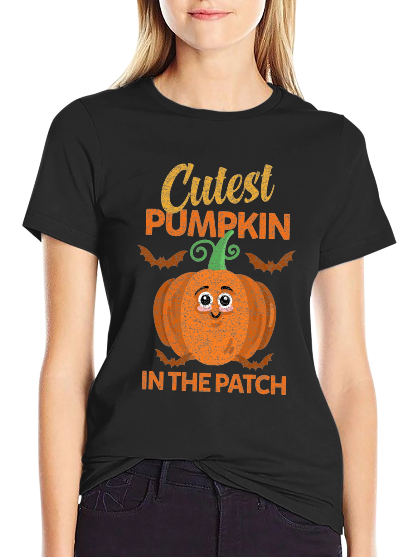 Cutest Pumpkin in the Patch Halloween T-Shirt