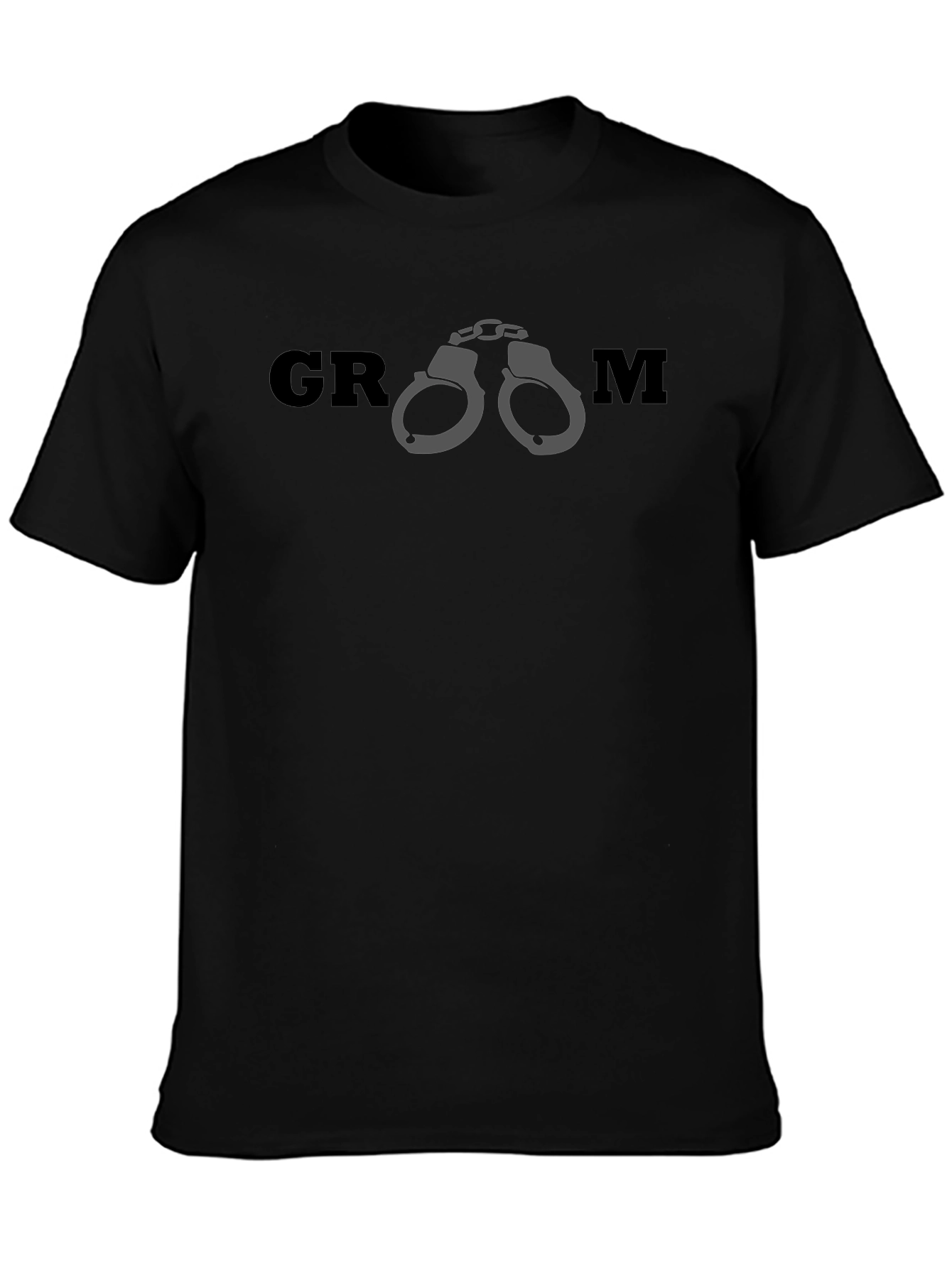 Groom Handcuffs T-Shirt - Bachelor Party Tee