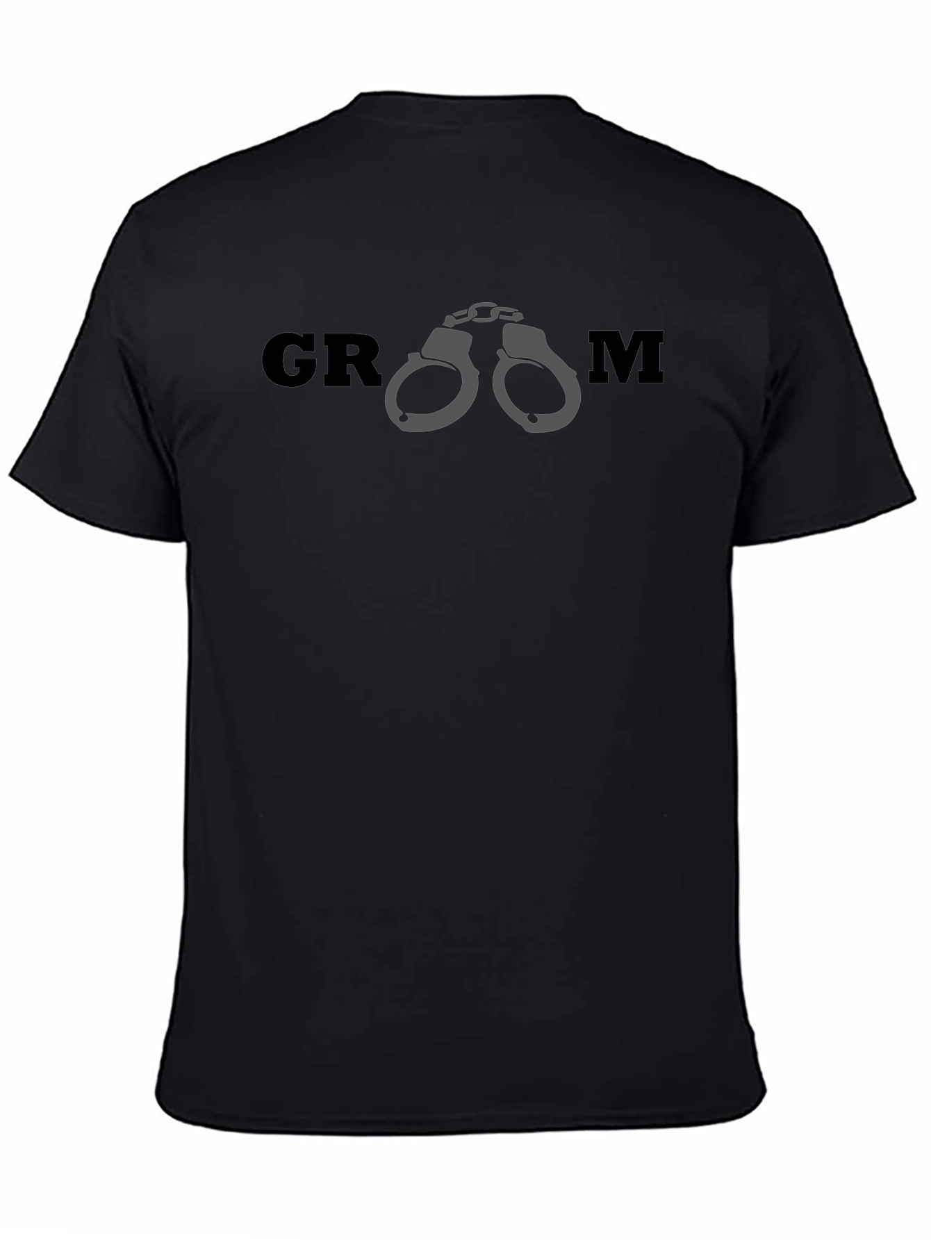 Groom Handcuffs T-Shirt - Bachelor Party Tee