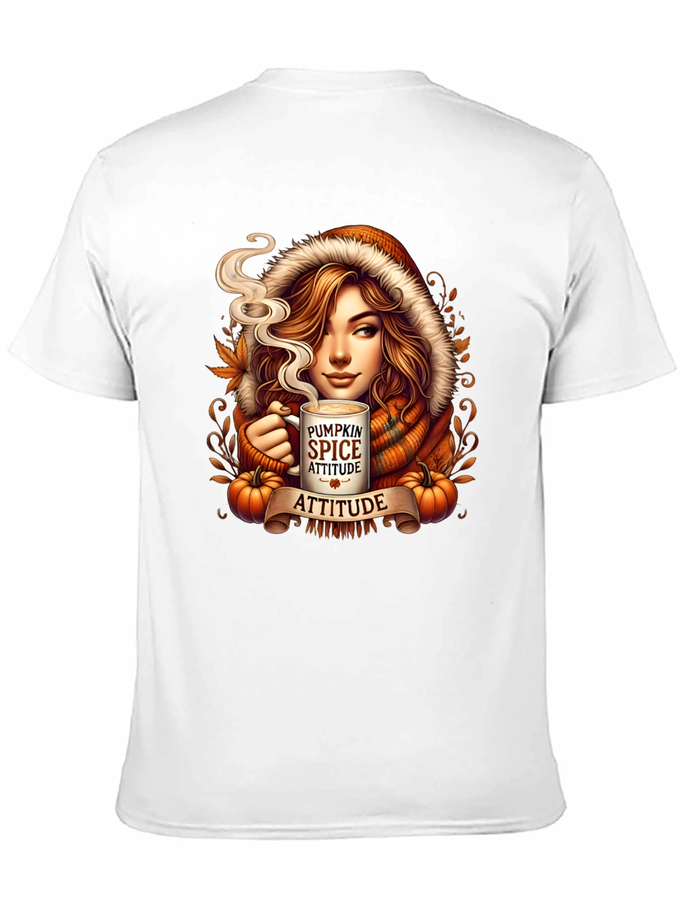 Pumpkin Spice Attitude T-Shirt - Fall Season