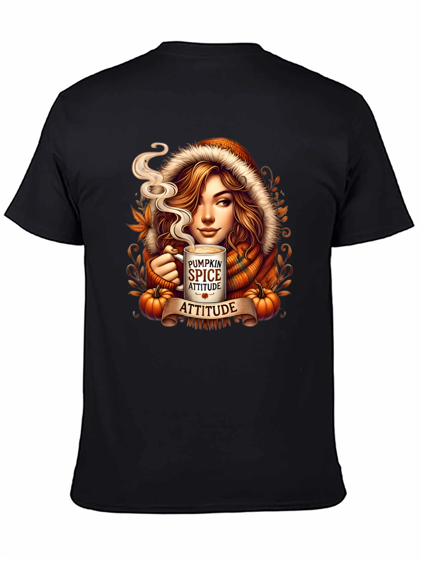 Pumpkin Spice Attitude T-Shirt - Fall Season