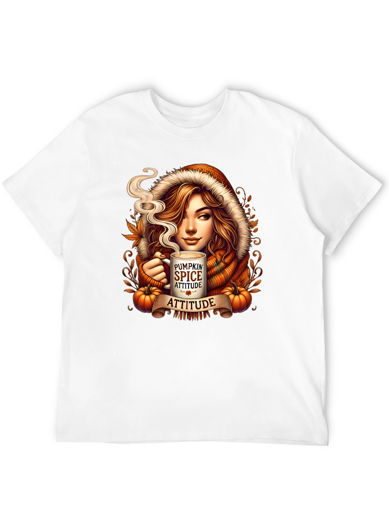 Pumpkin Spice Attitude T-Shirt - Fall Season