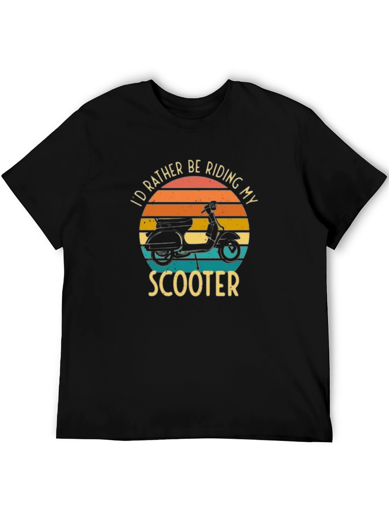 Riding Scooter Graphic Tee - Comfort Fit