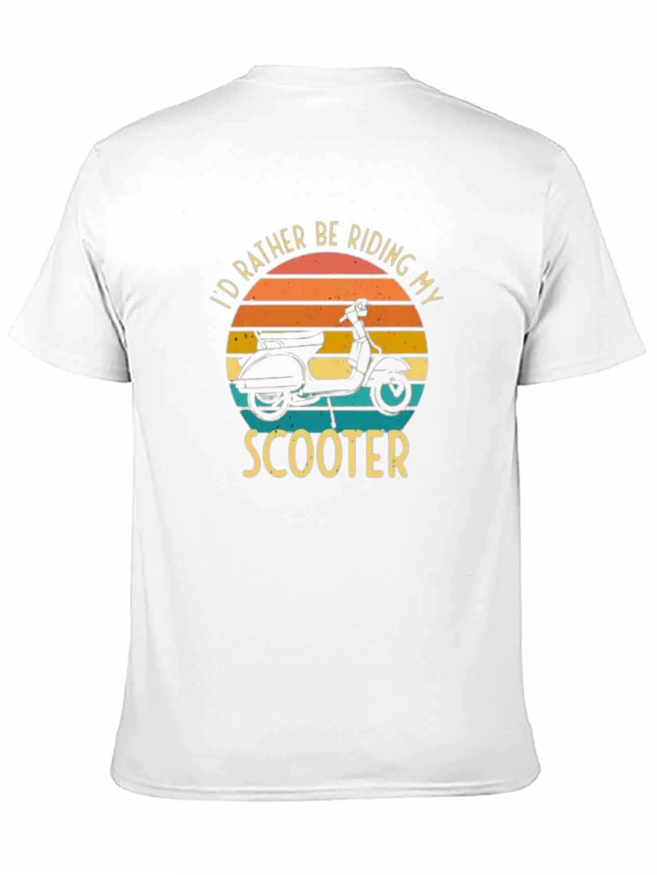 Riding Scooter Graphic Tee - Comfort Fit