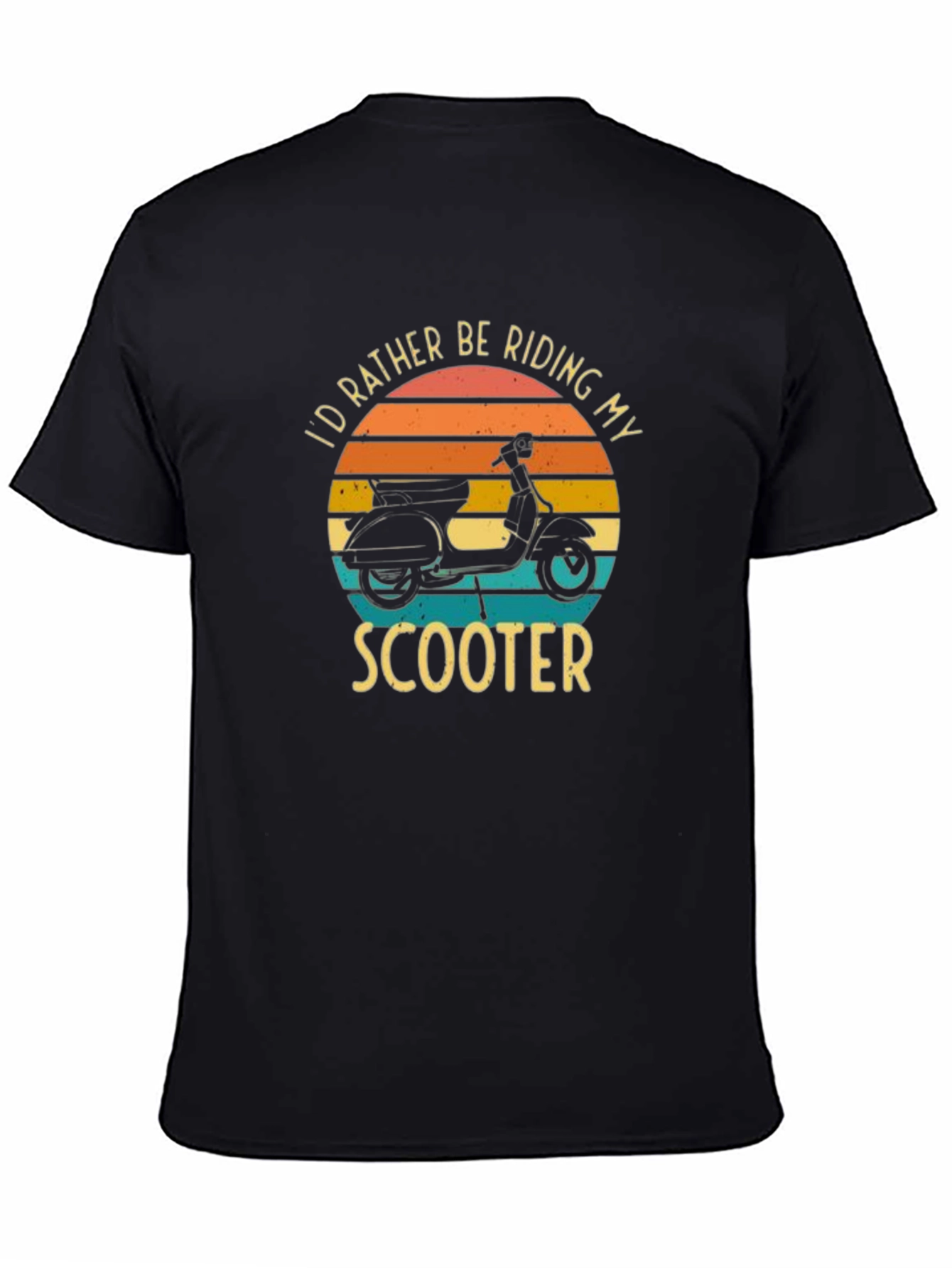 Riding Scooter Graphic Tee - Comfort Fit