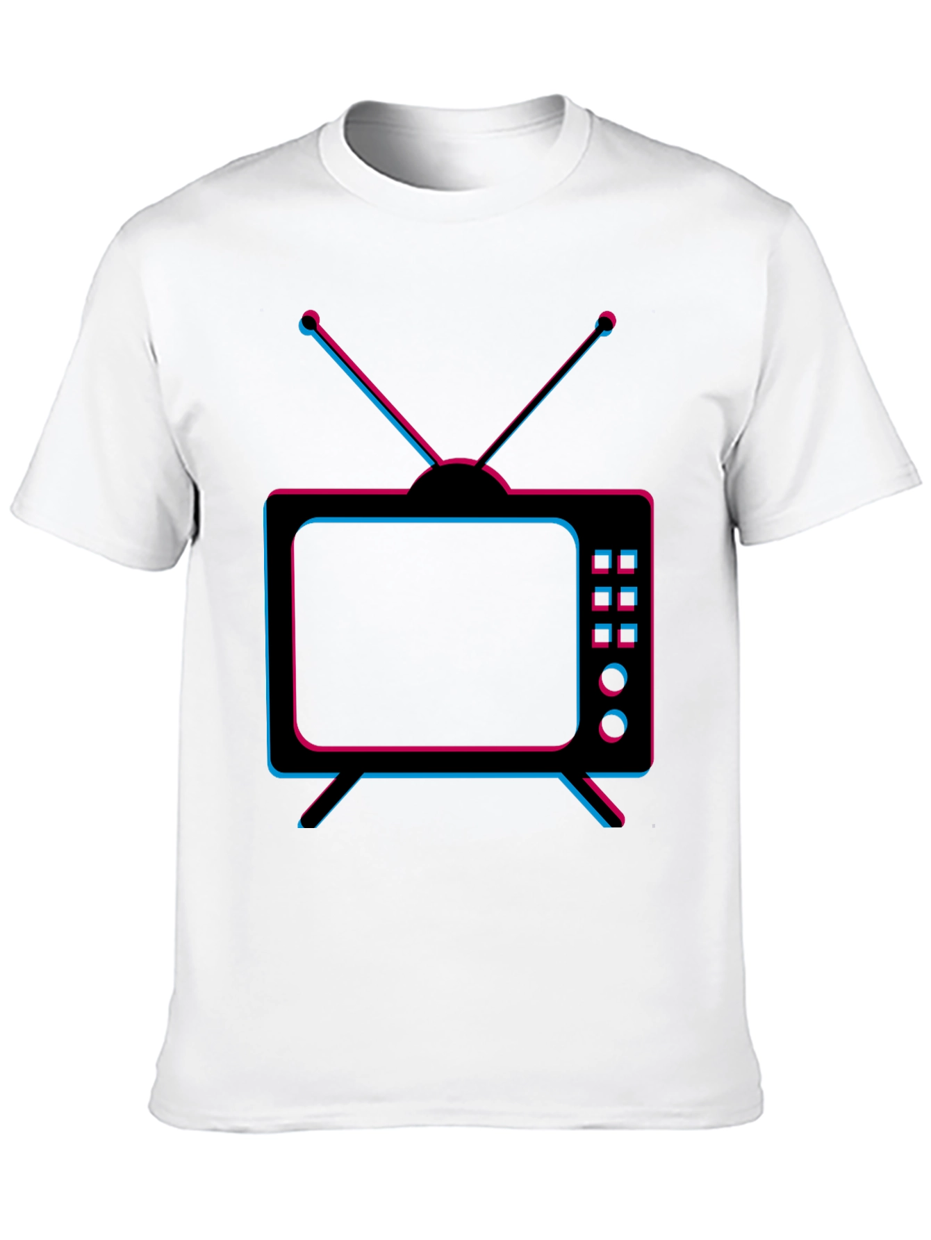 Retro TV Graphic T-Shirt - Classic Television Tee