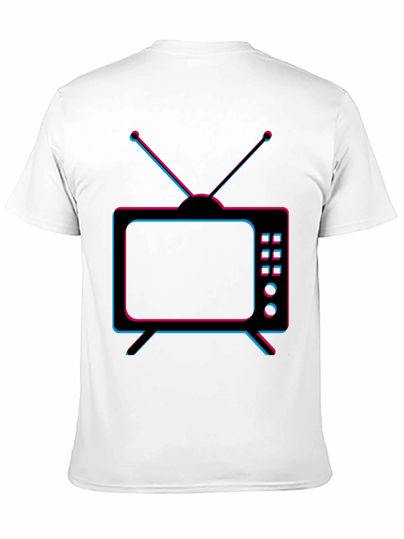 Retro TV Graphic T-Shirt - Classic Television Tee