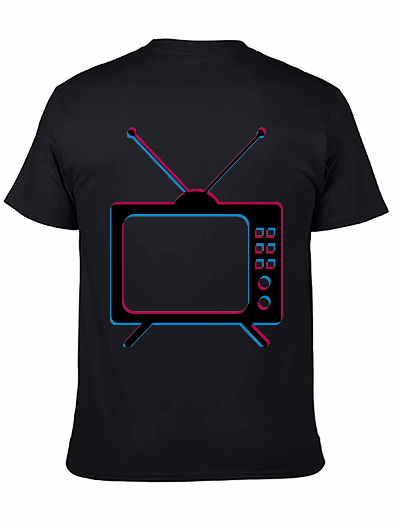 Retro TV Graphic T-Shirt - Classic Television Tee