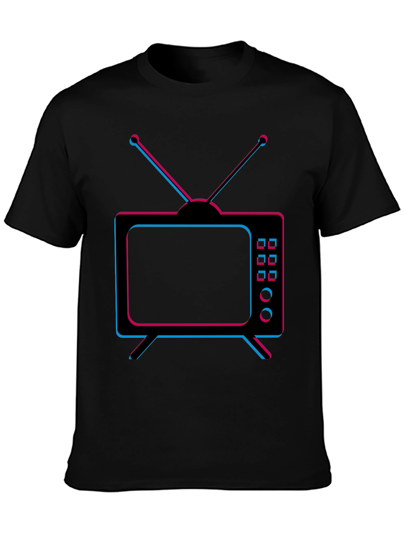 Retro TV Graphic T-Shirt - Classic Television Tee