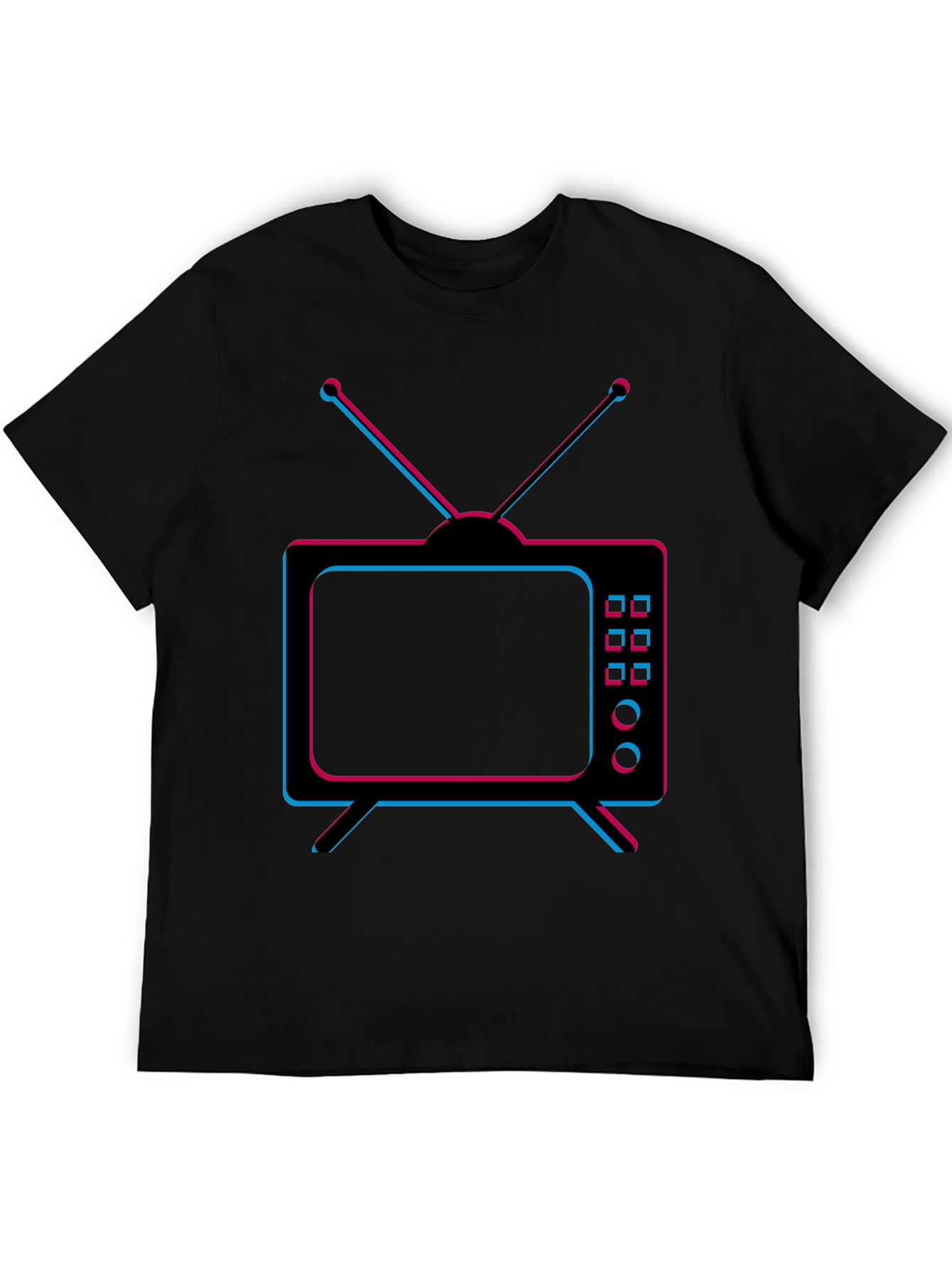 Retro TV Graphic T-Shirt - Classic Television Tee