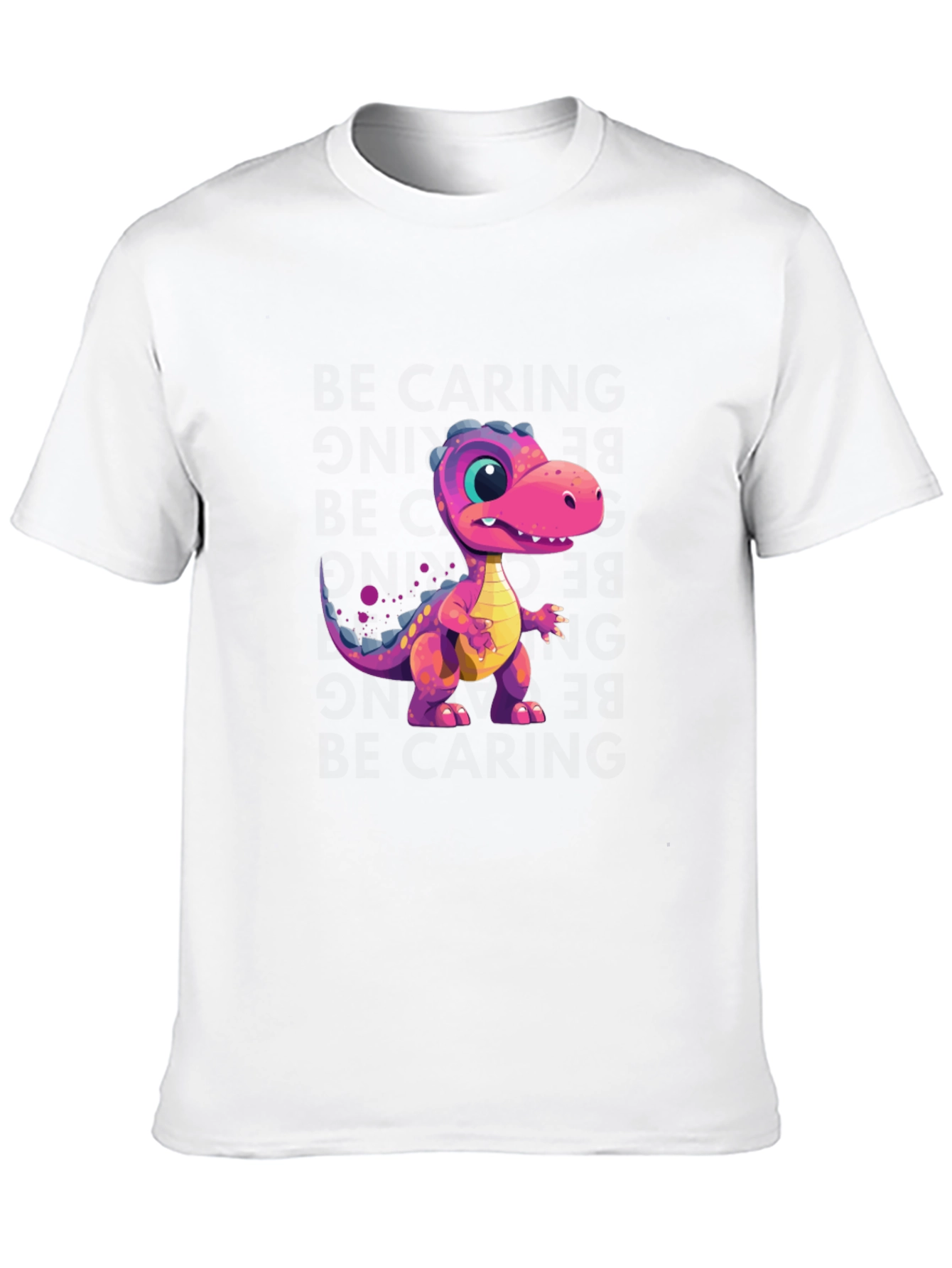 Dino Graphic Tee - Fun Cartoon Dinosaur Design