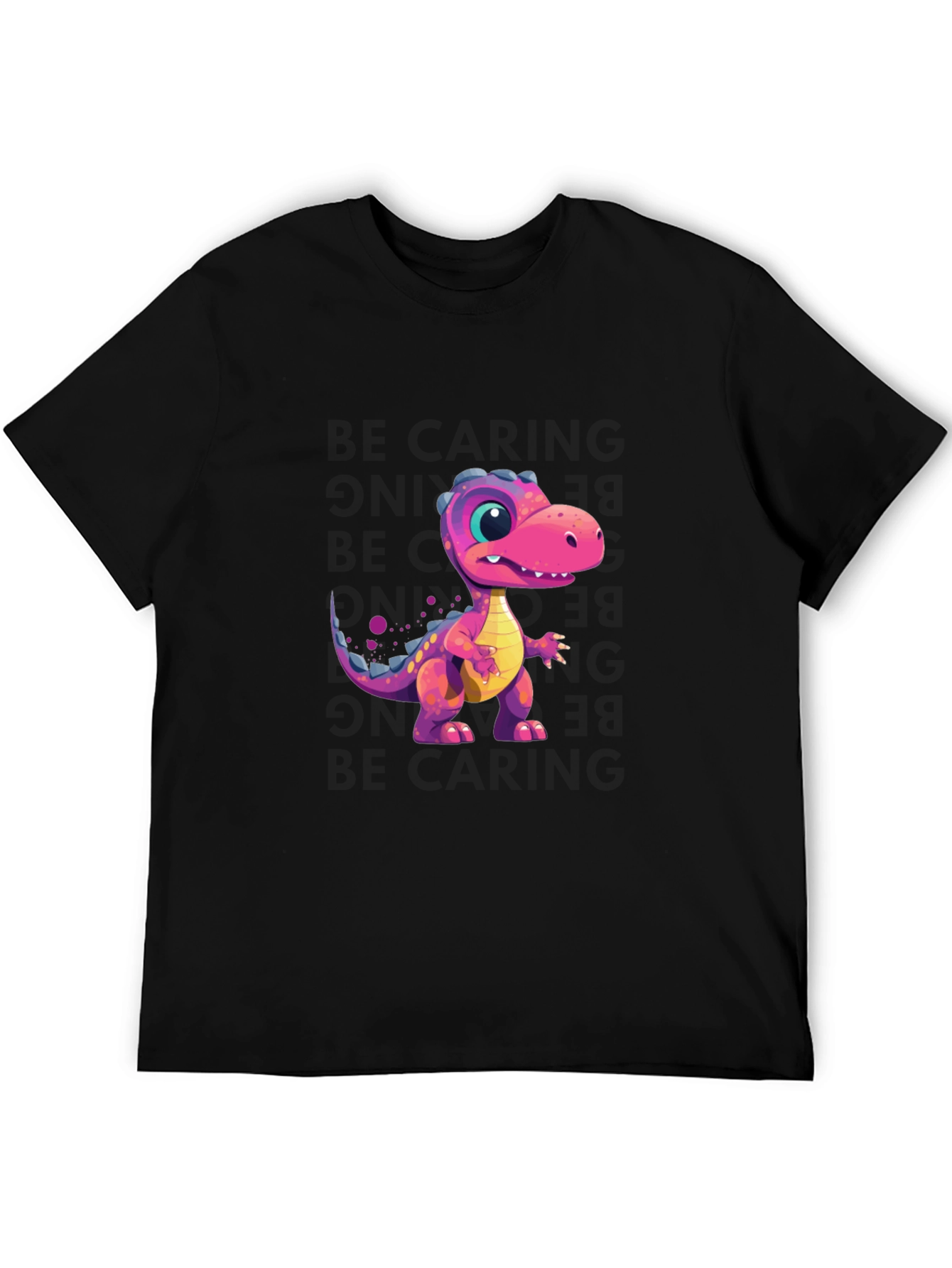 Dino Graphic Tee - Fun Cartoon Dinosaur Design
