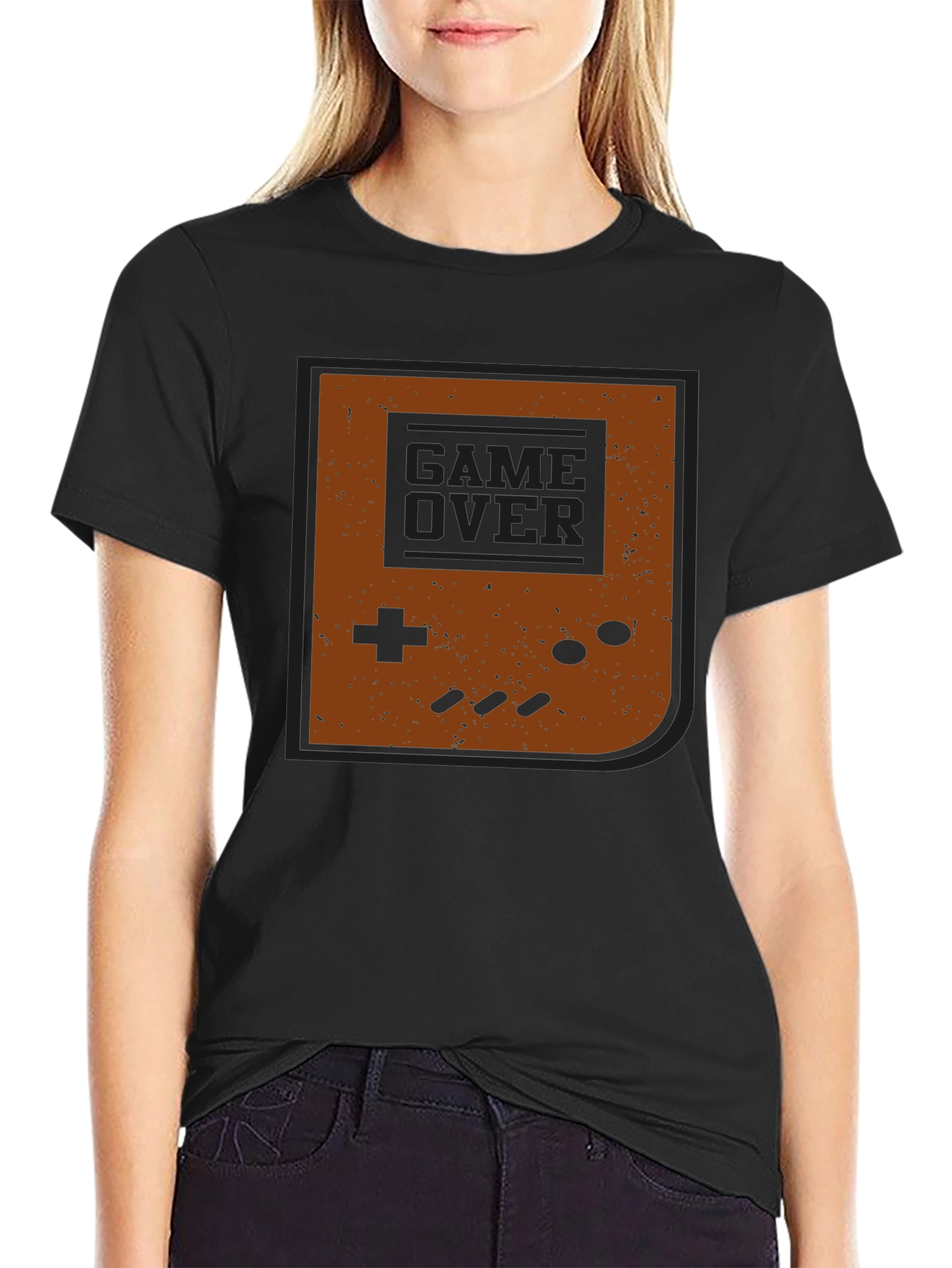 Retro Game Over T-Shirt - Classic Gaming Style