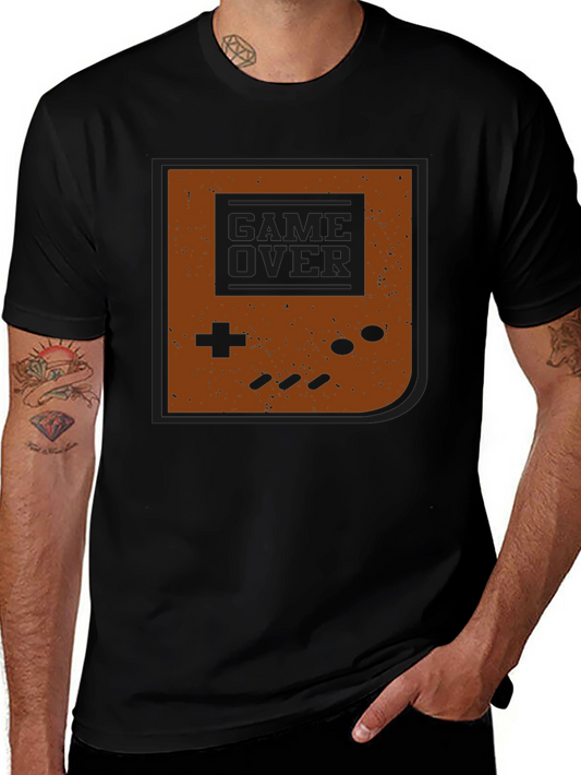 Retro Game Over T-Shirt - Classic Gaming Style
