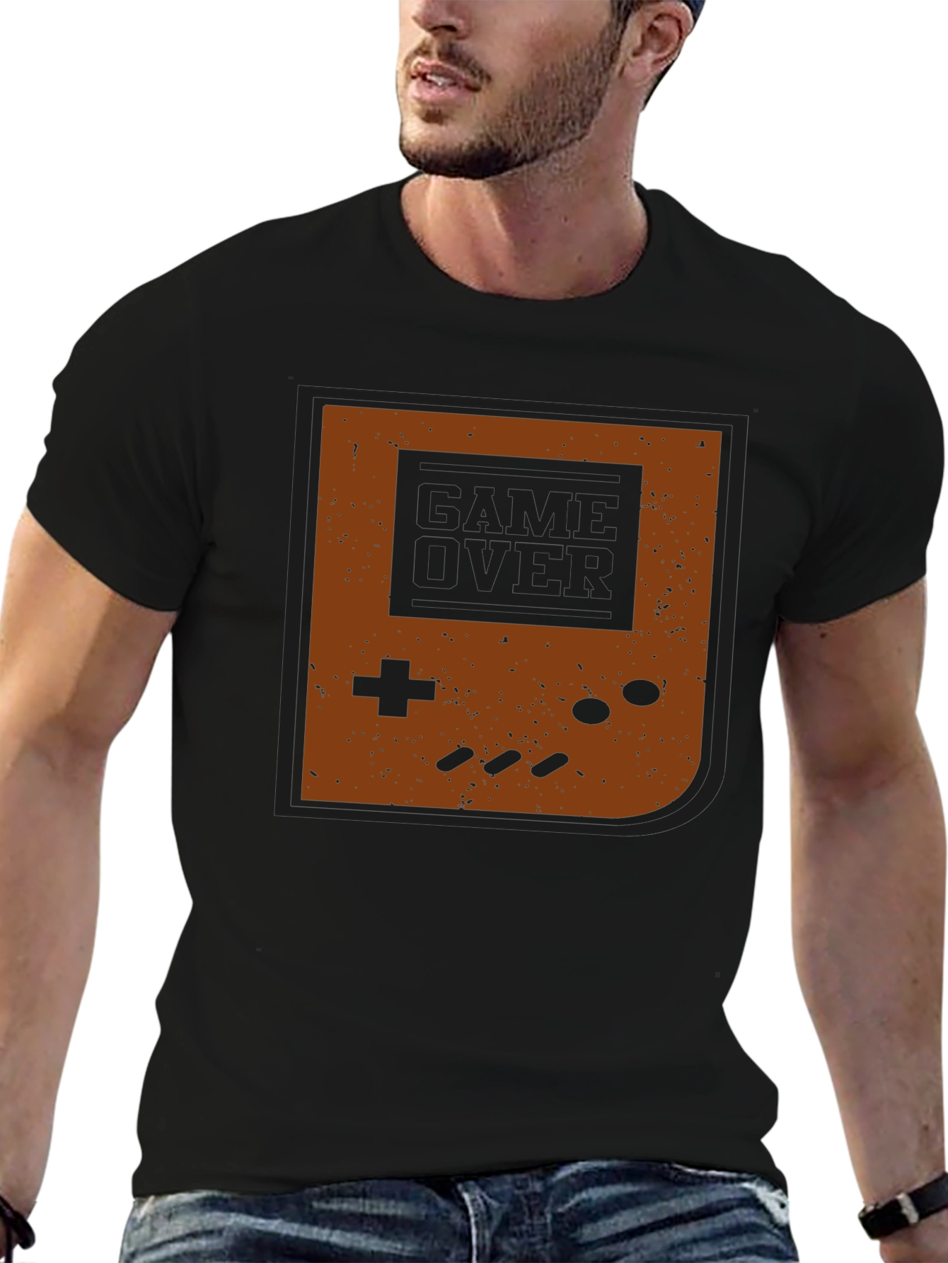 Retro Game Over T-Shirt - Classic Gaming Style