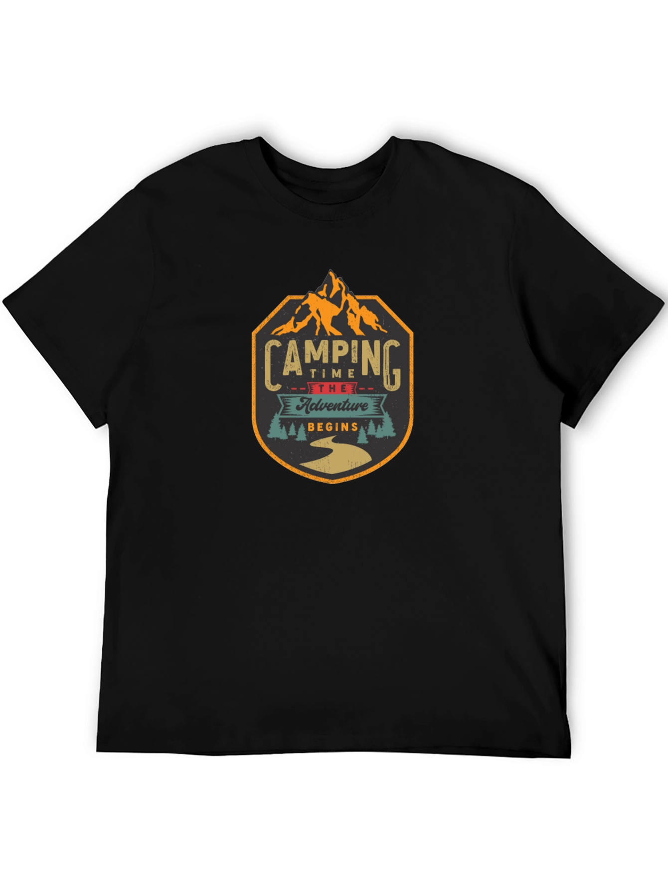 Camping Adventure Begins Graphic T-Shirt