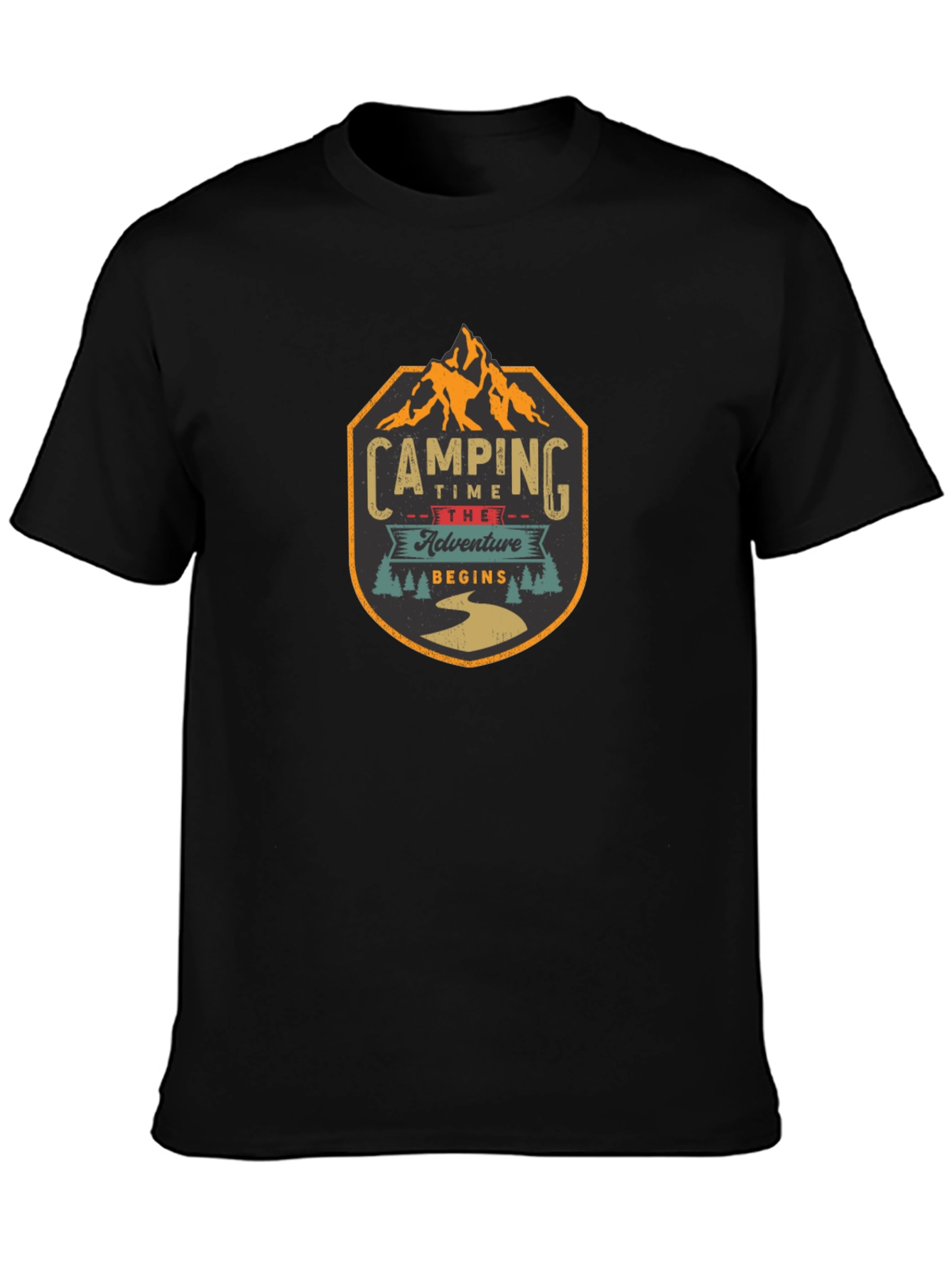 Camping Adventure Begins Graphic T-Shirt