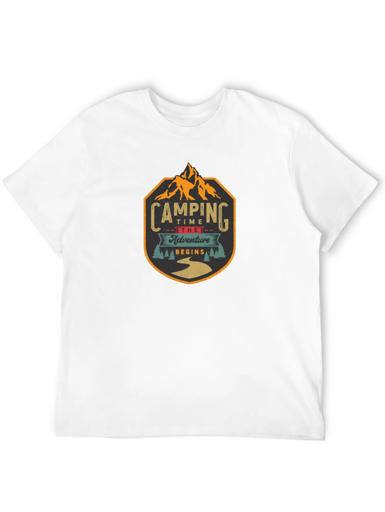 Camping Adventure Begins Graphic T-Shirt