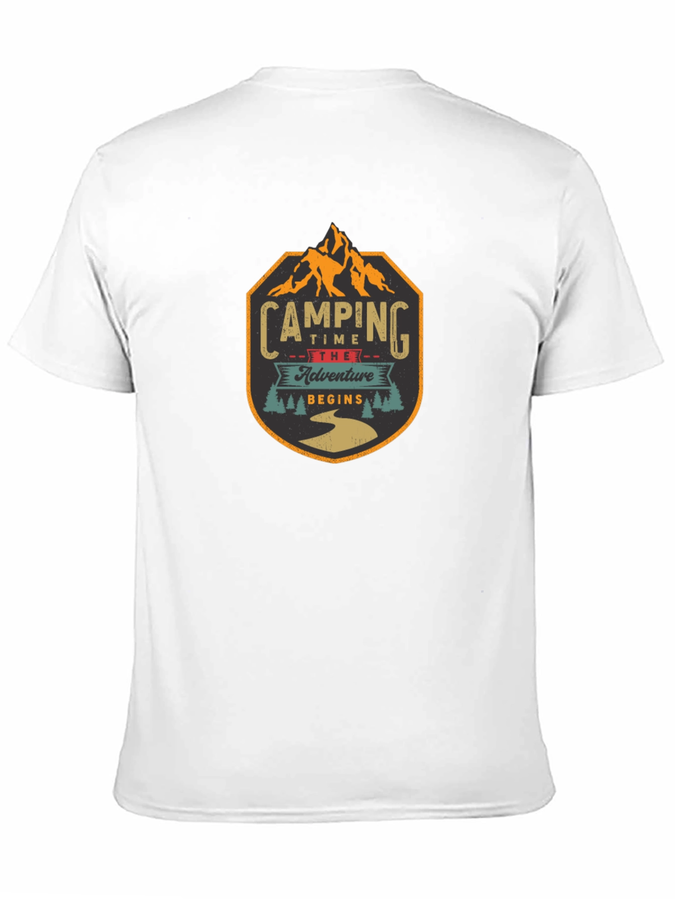 Camping Adventure Begins Graphic T-Shirt