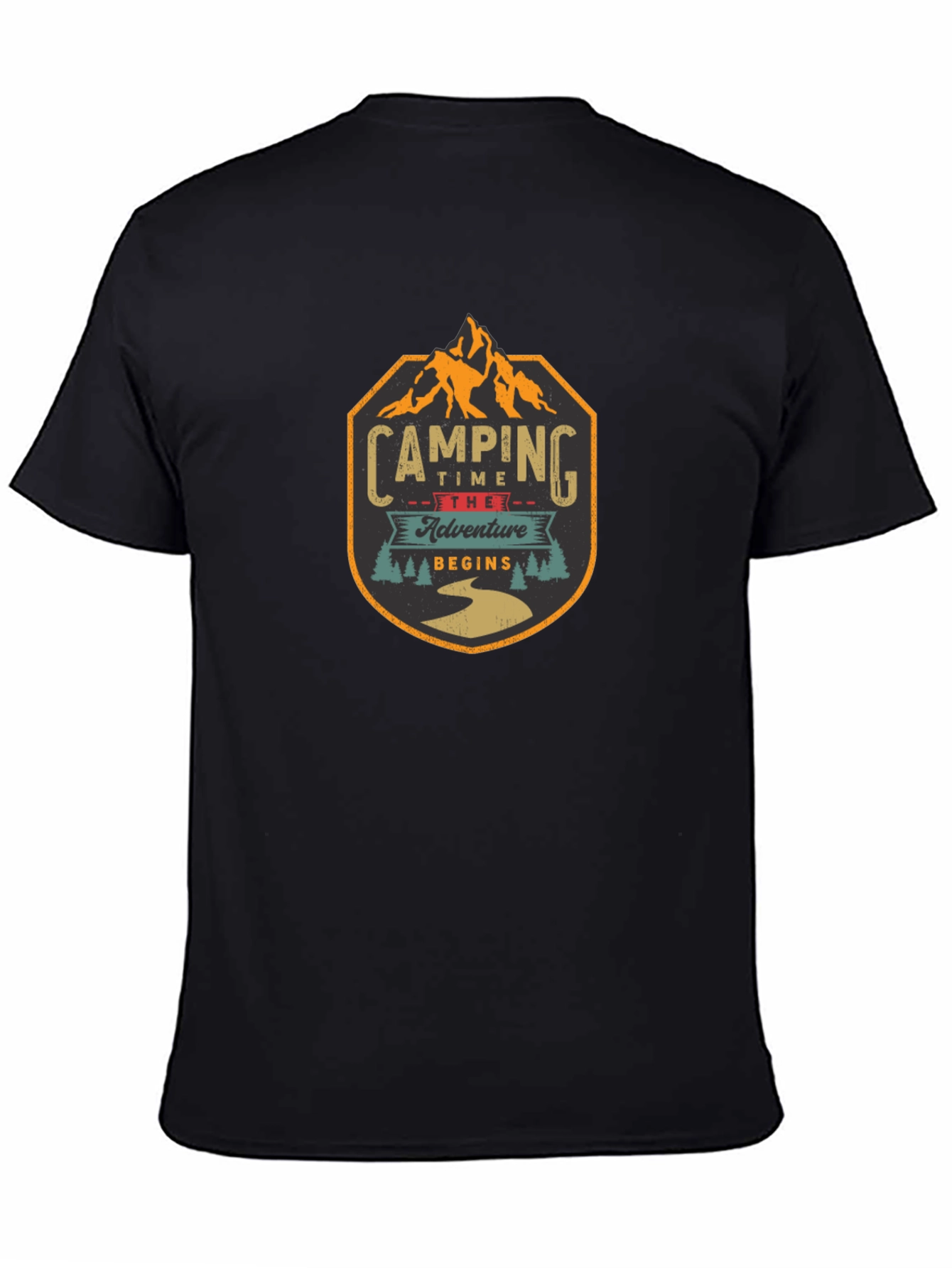 Camping Adventure Begins Graphic T-Shirt