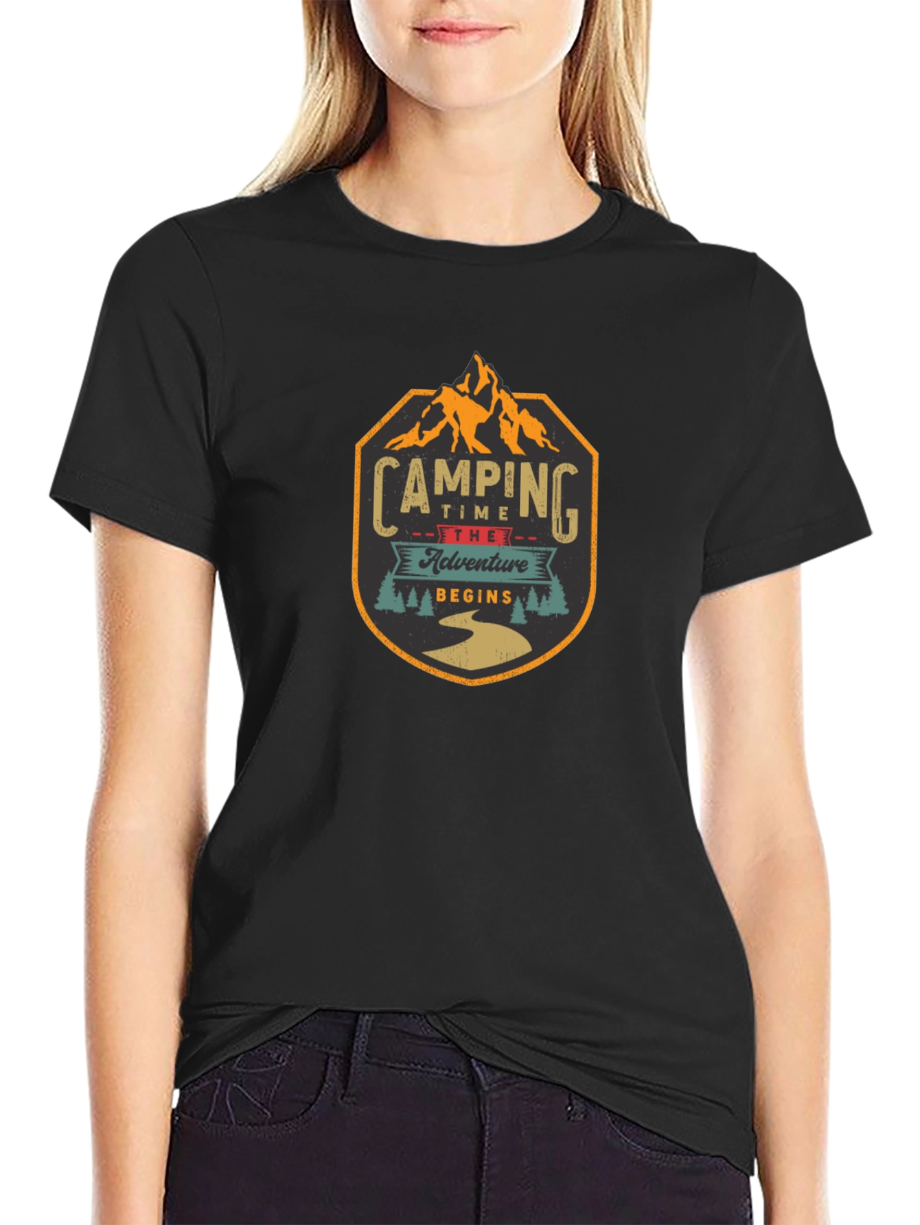 Camping Adventure Begins Graphic T-Shirt