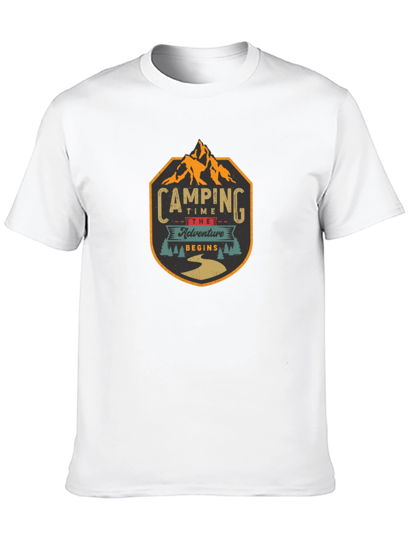 Camping Adventure Begins Graphic T-Shirt