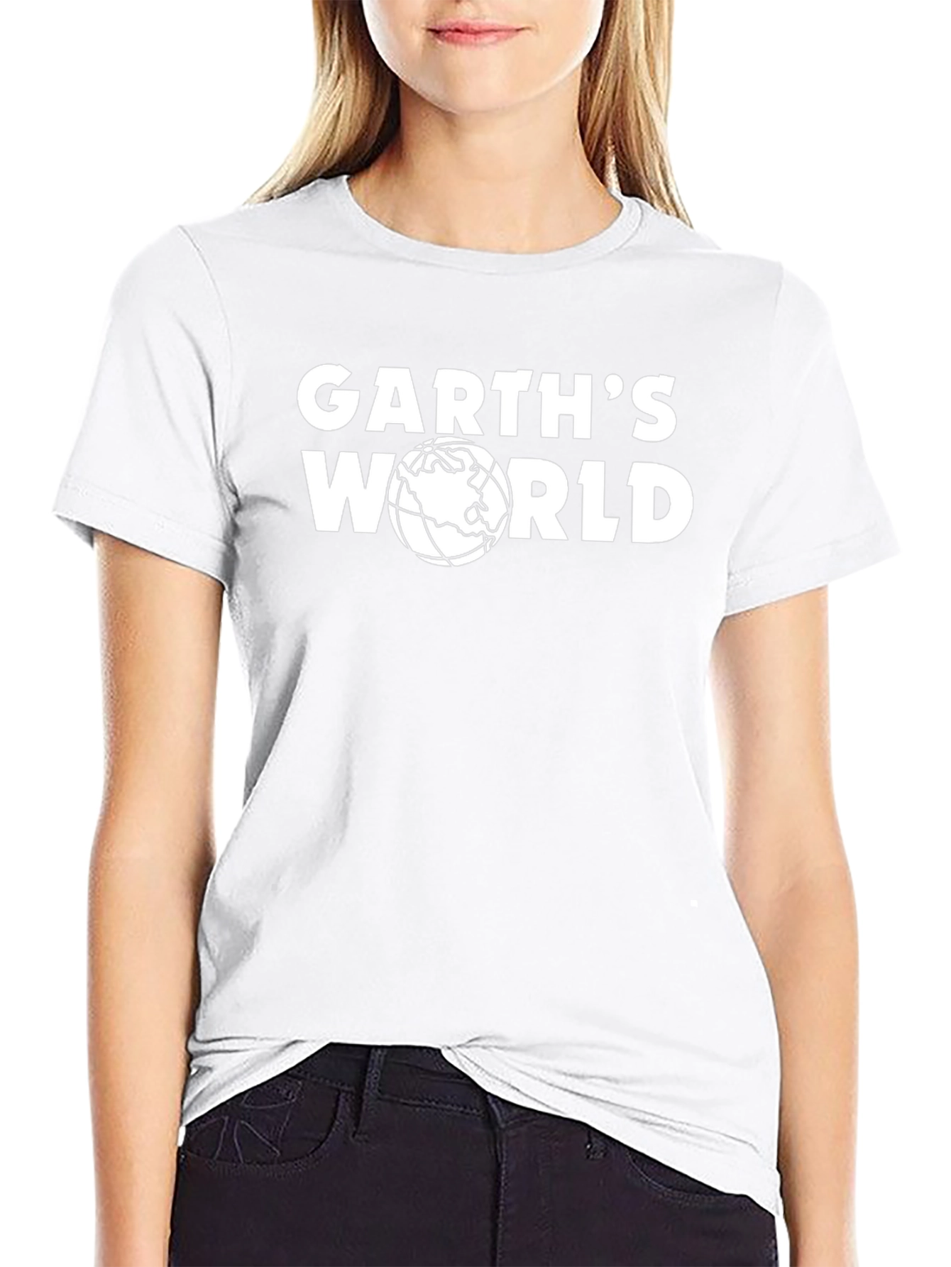 Garths World Graphic Tee - Black T-Shirt