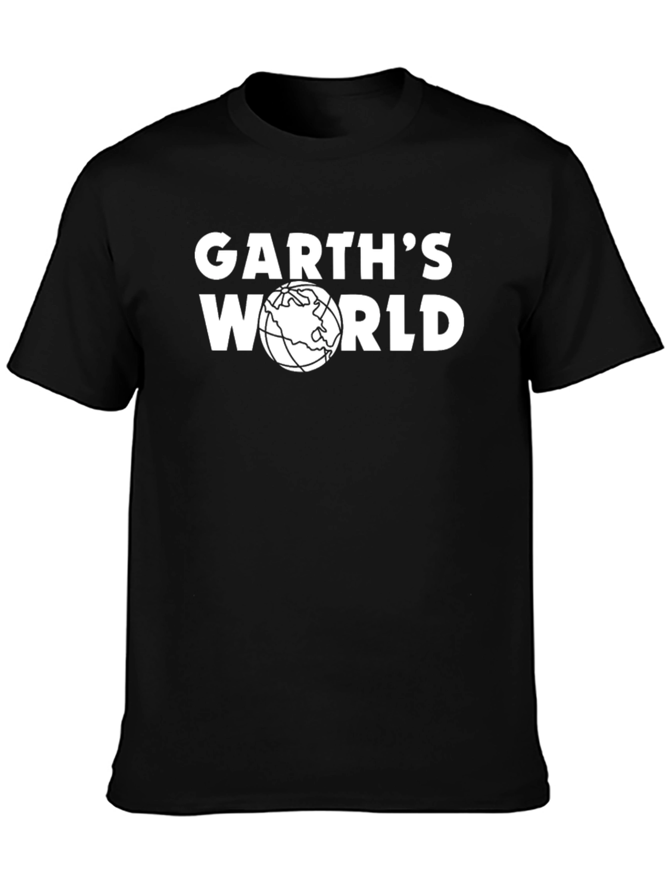 Garths World Graphic Tee - Black T-Shirt