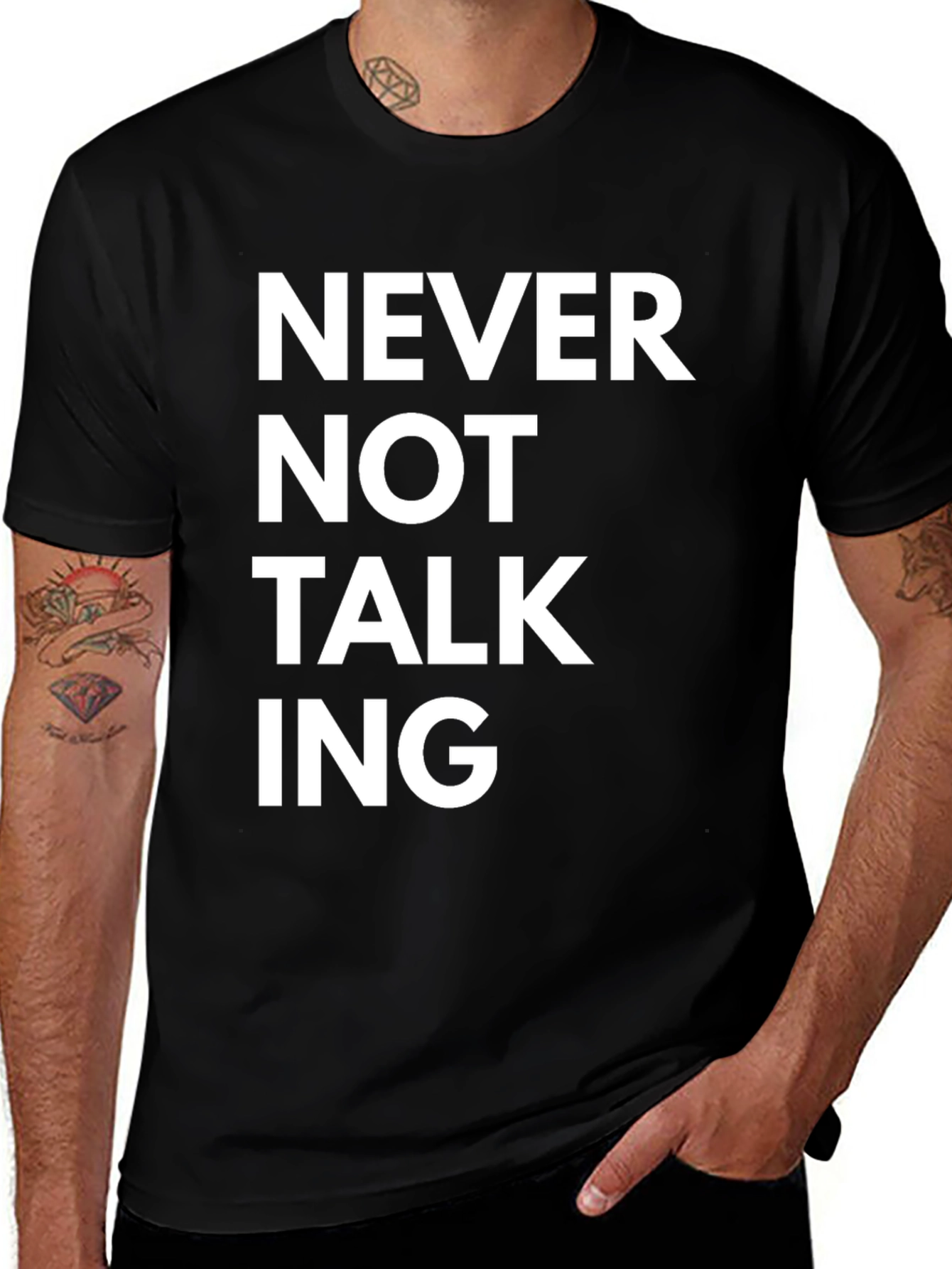 Never Not Talking Graphic Tee