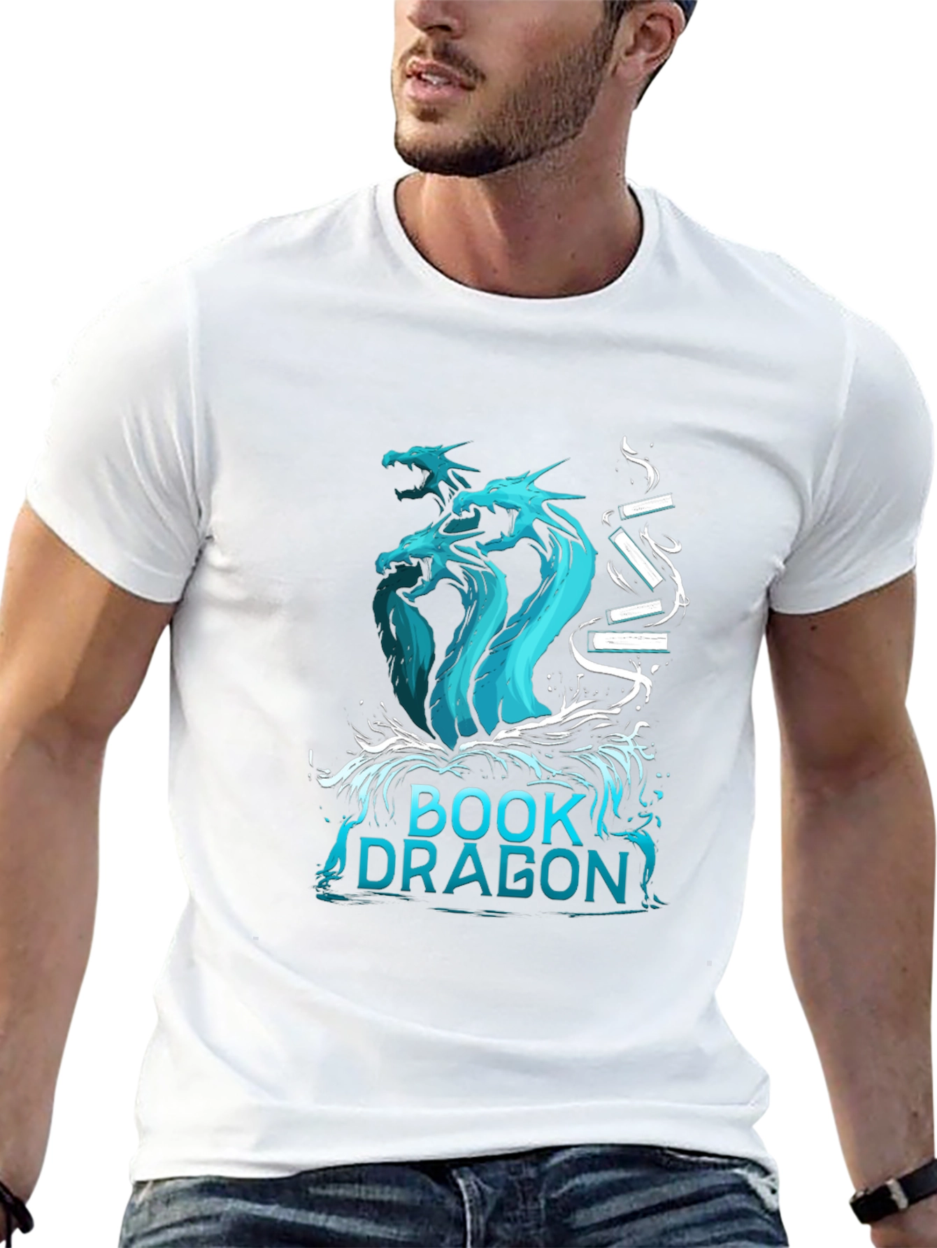 Book Dragon Graphic Tee