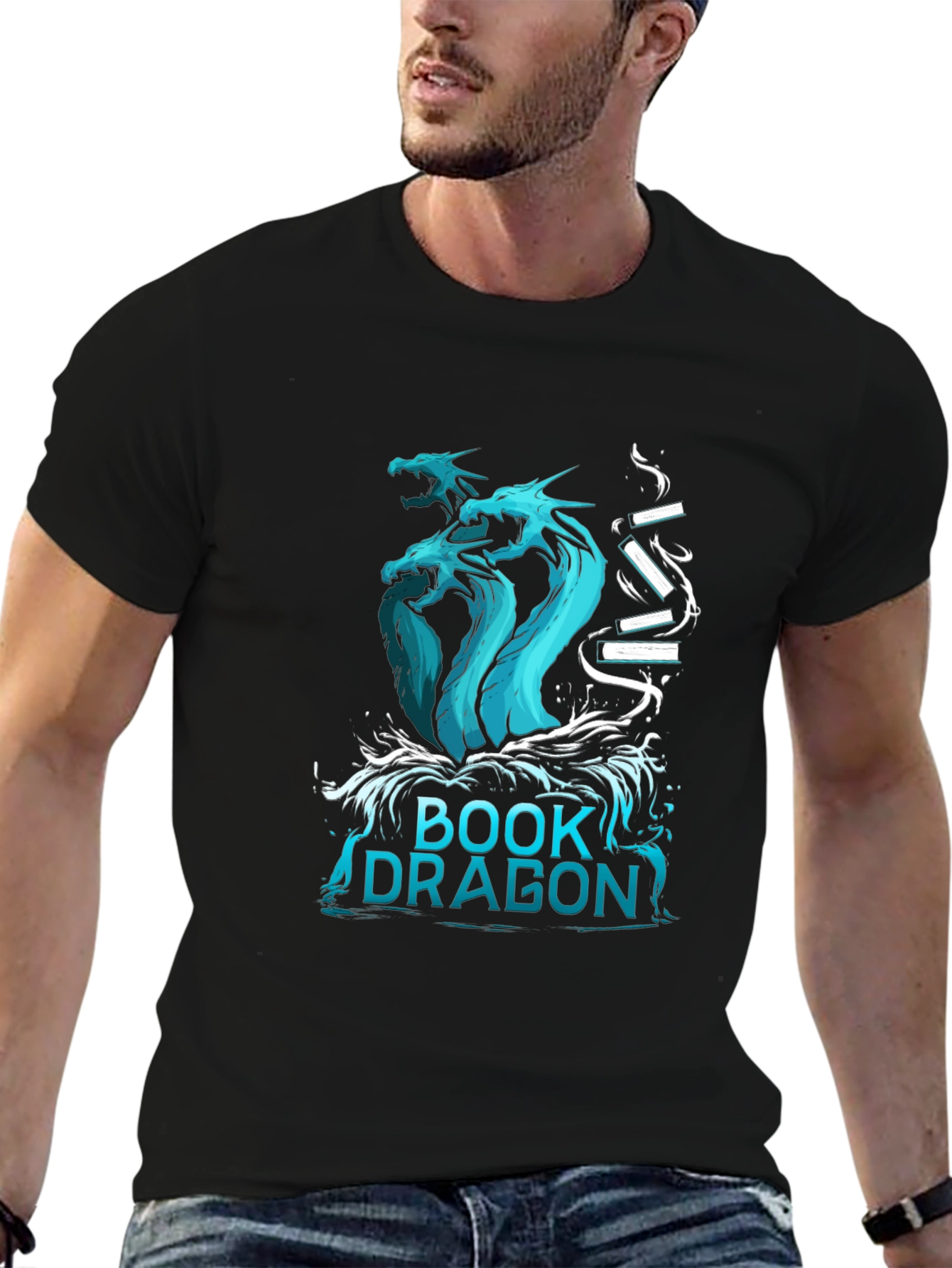 Book Dragon Graphic Tee