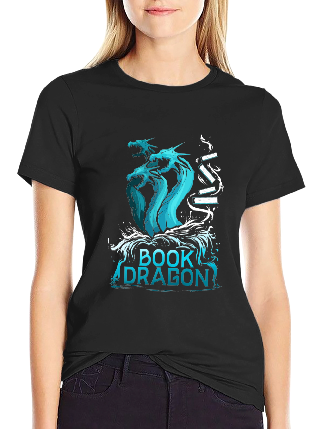 Book Dragon Graphic Tee