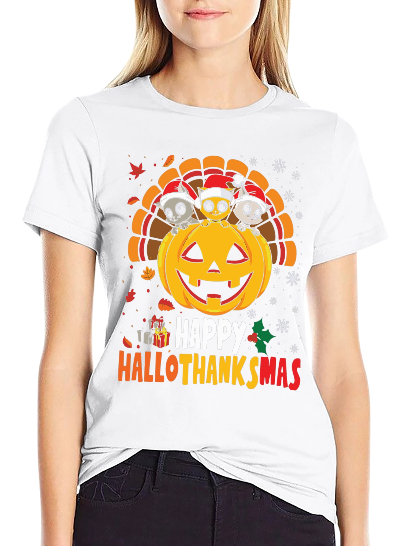 Happy Hallothanksmas T-Shirt
