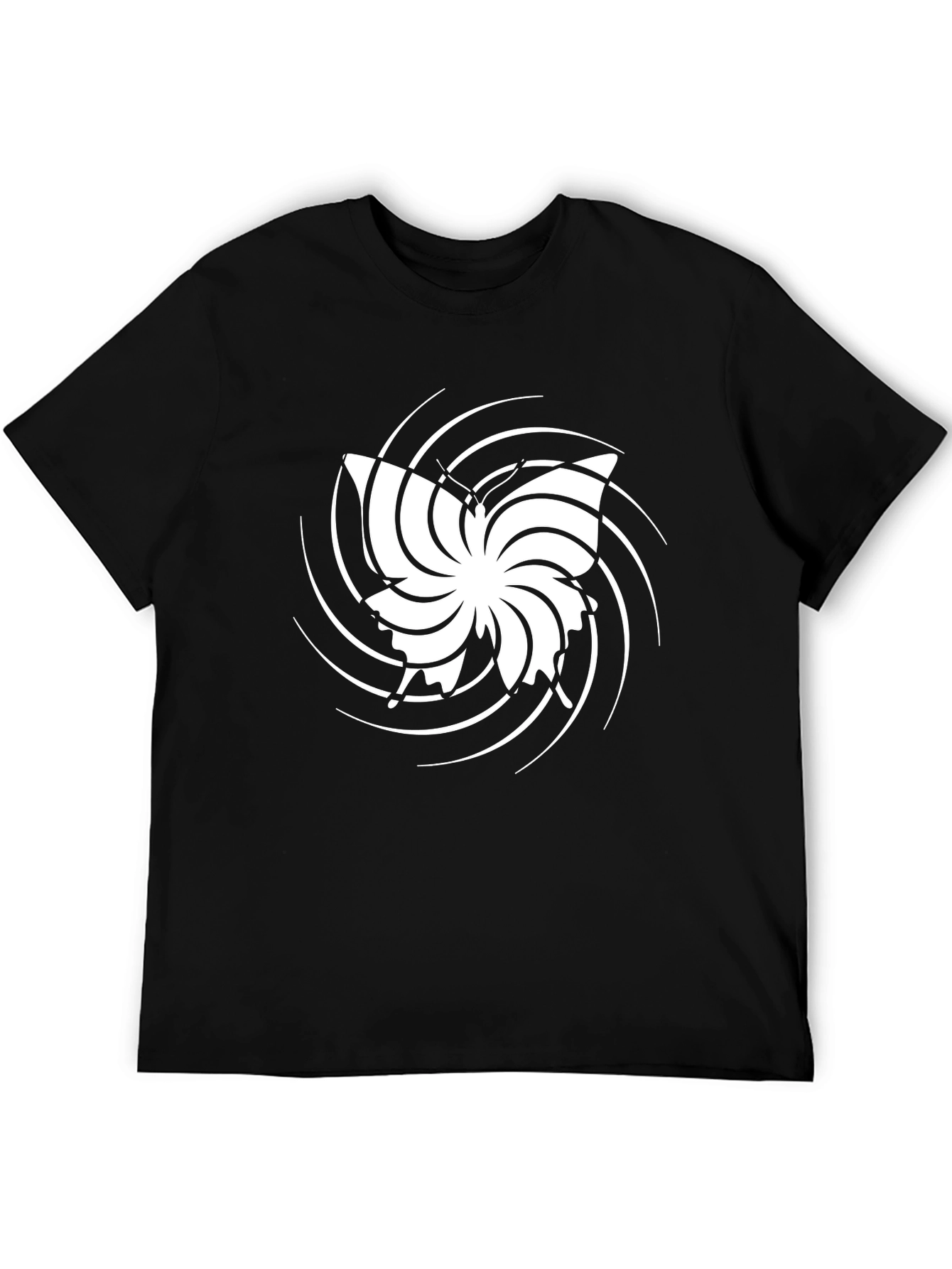 Butterfly Whirl T-Shirt - Stylish Graphic Tee