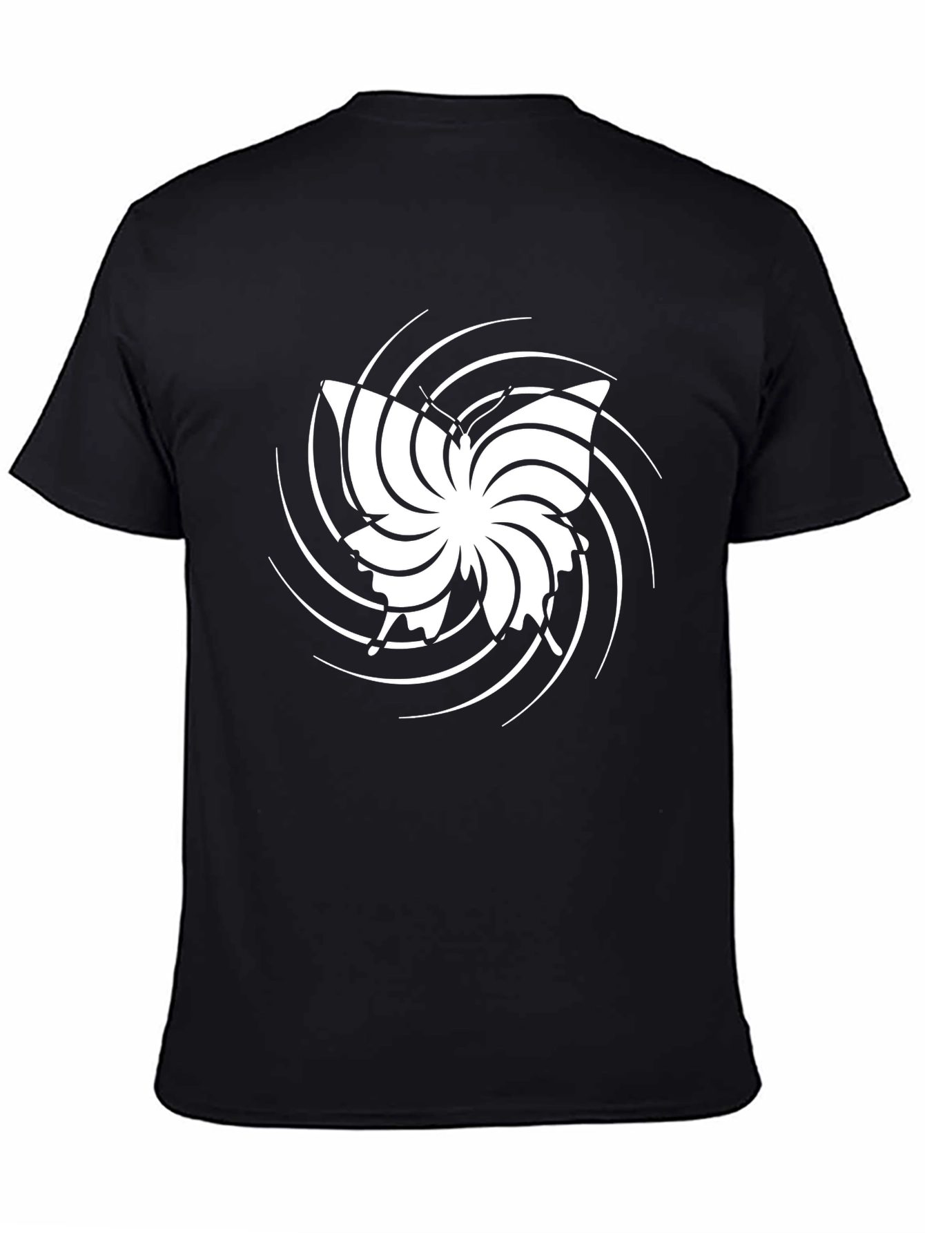Butterfly Whirl T-Shirt - Stylish Graphic Tee