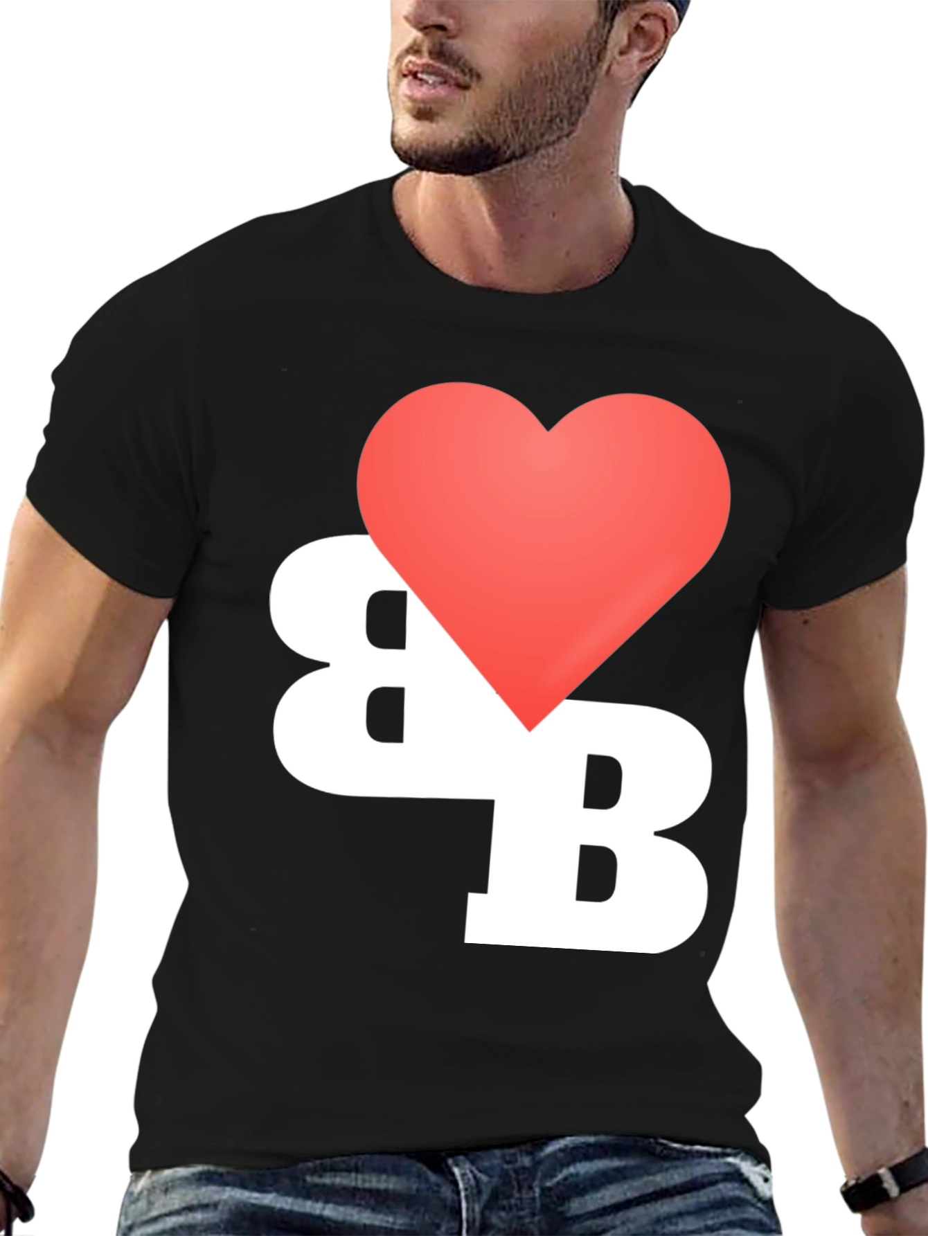 I Heart BB Black T-Shirt