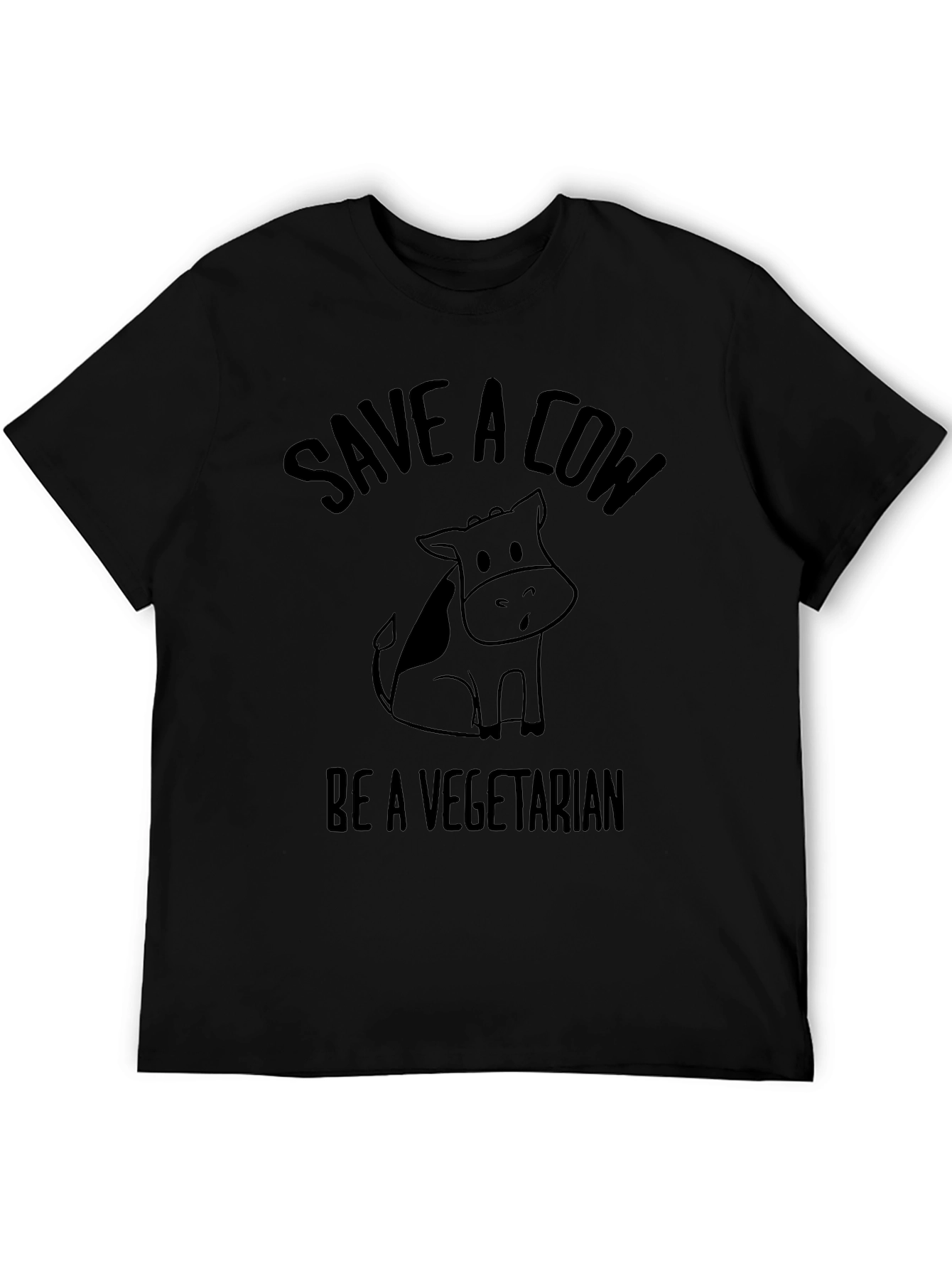 Save a Cow Be a Vegetarian T-Shirt