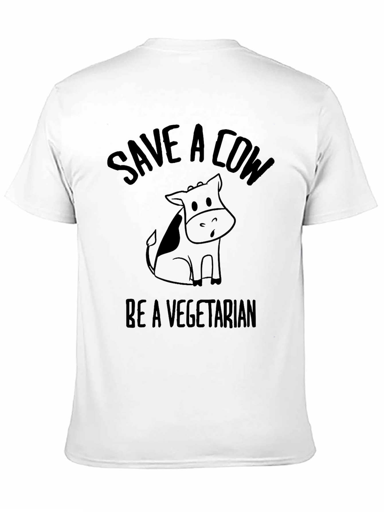 Save a Cow Be a Vegetarian T-Shirt