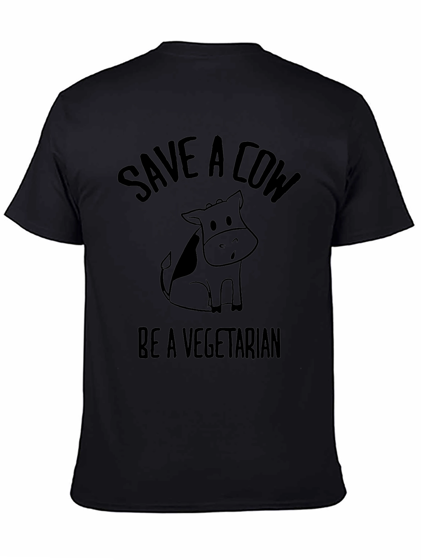 Save a Cow Be a Vegetarian T-Shirt