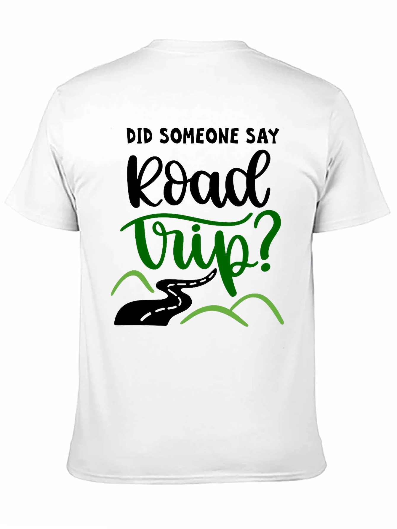 Road Trip T-Shirt - Black Graphic Tee