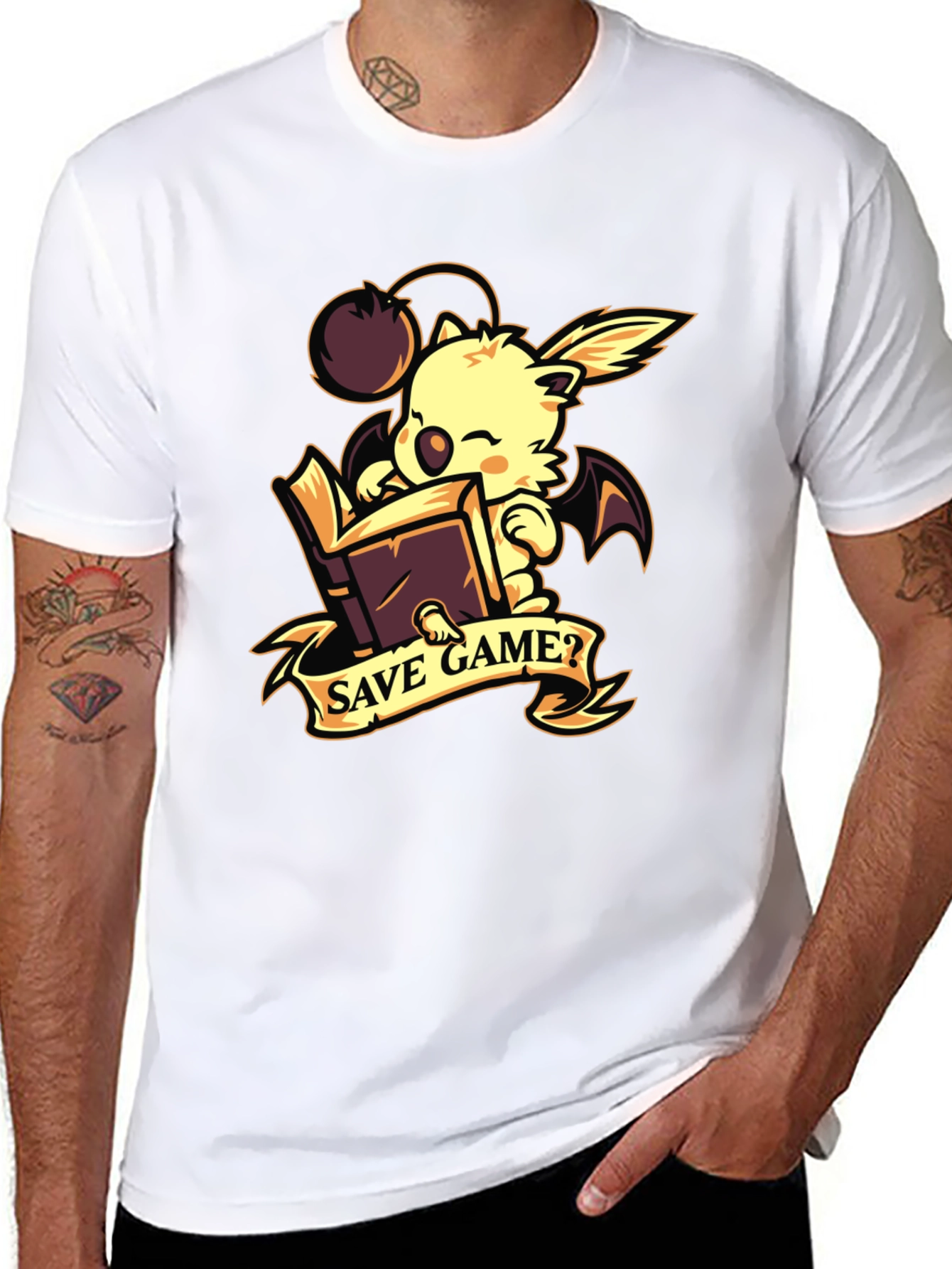 Moogle Save Game T-Shirt